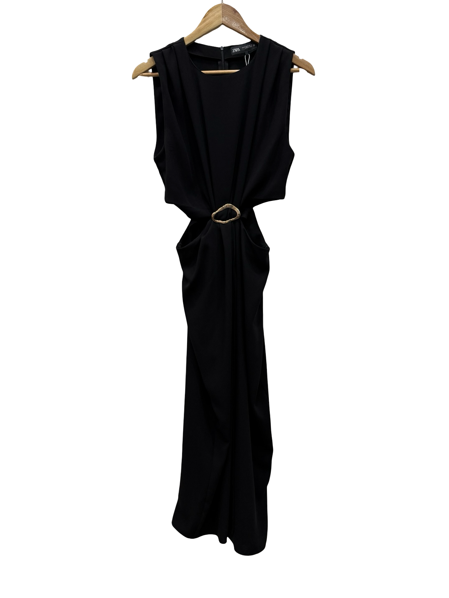 Zara Black Cutout Dress M