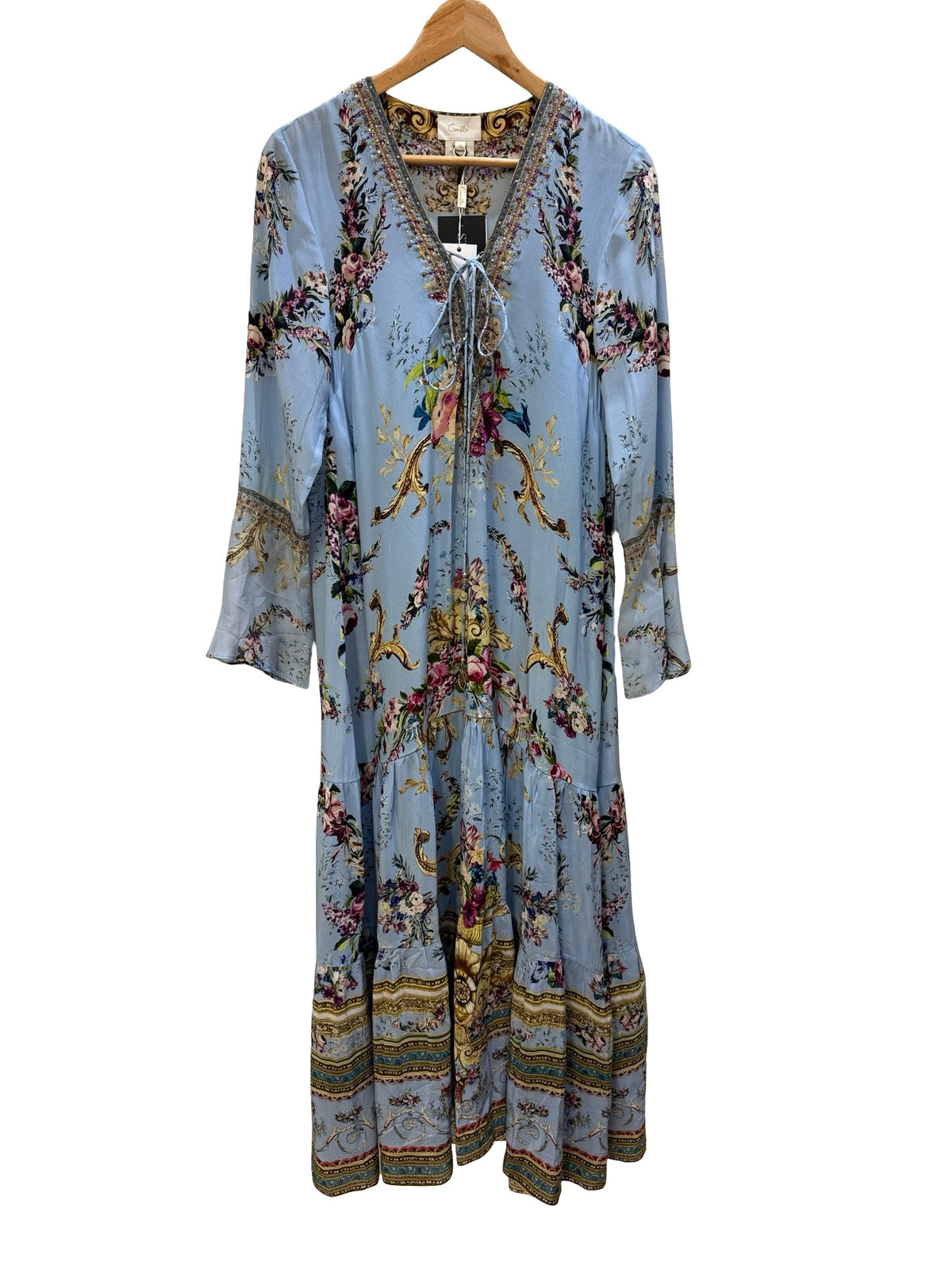 Camilla Blue Floral Dress XS