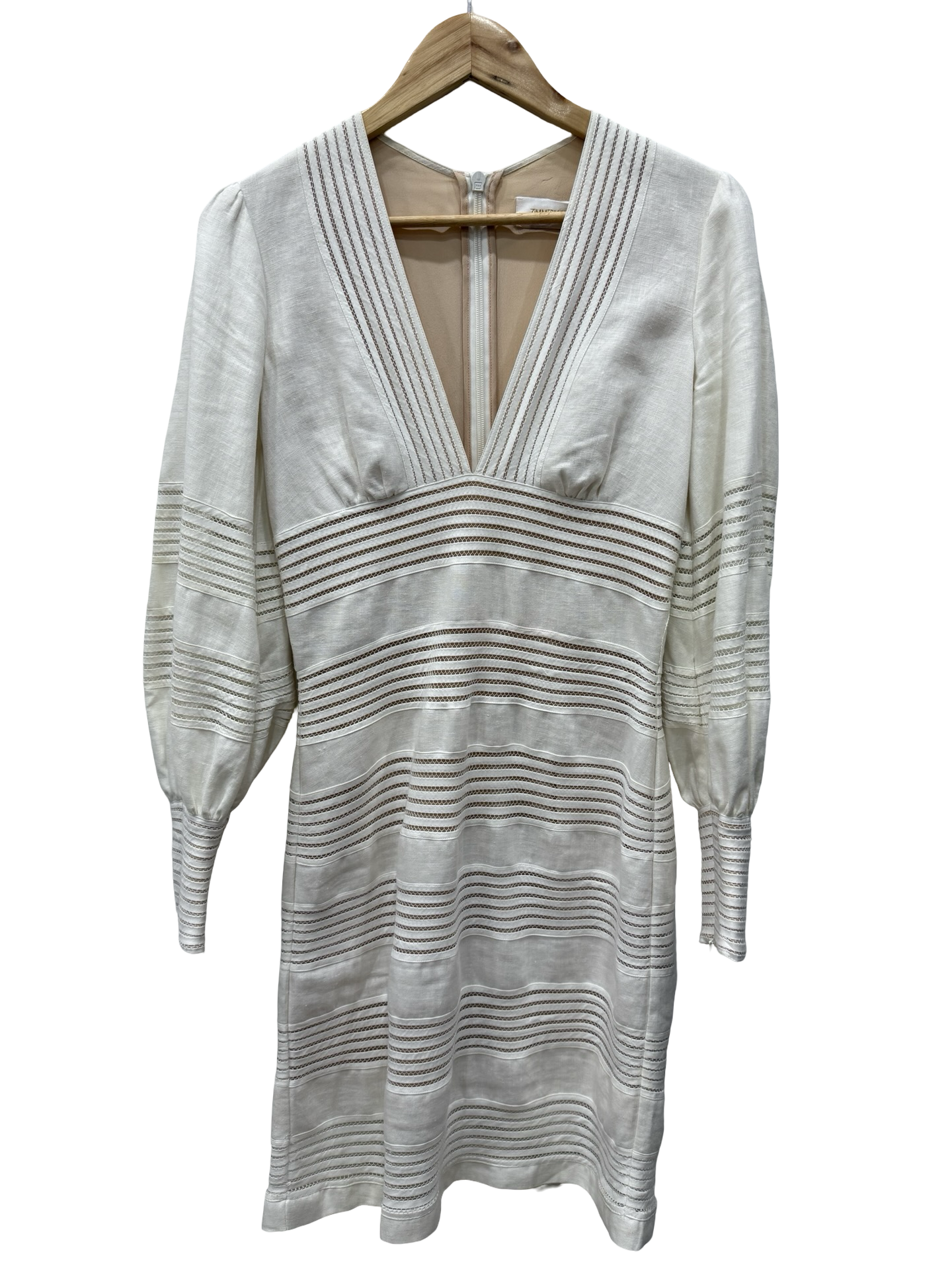 ZIMMERMANN White Mini Dress 1