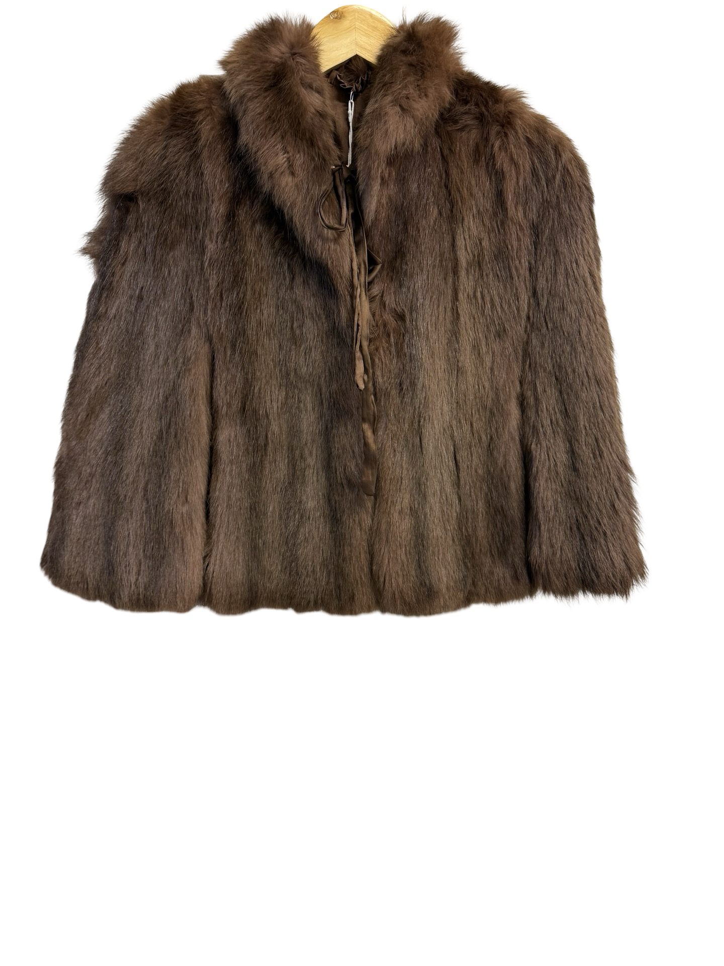 Vintage Brown Mink Fur Cape 🤎Fits AU 6-12