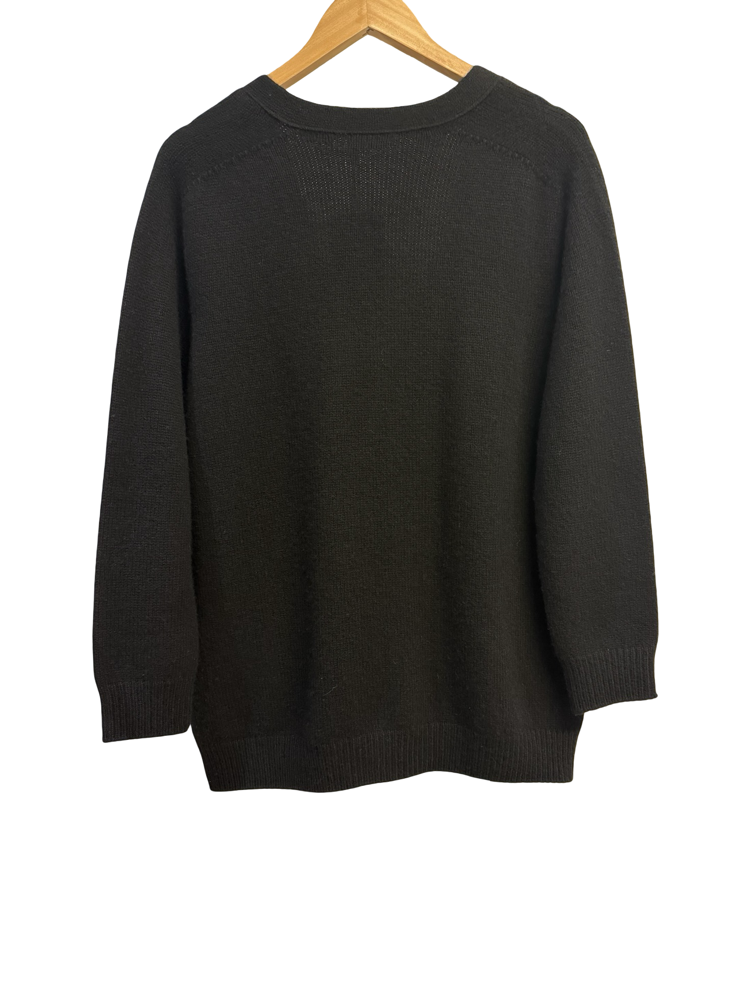 Celine Black Wool Cardigan S