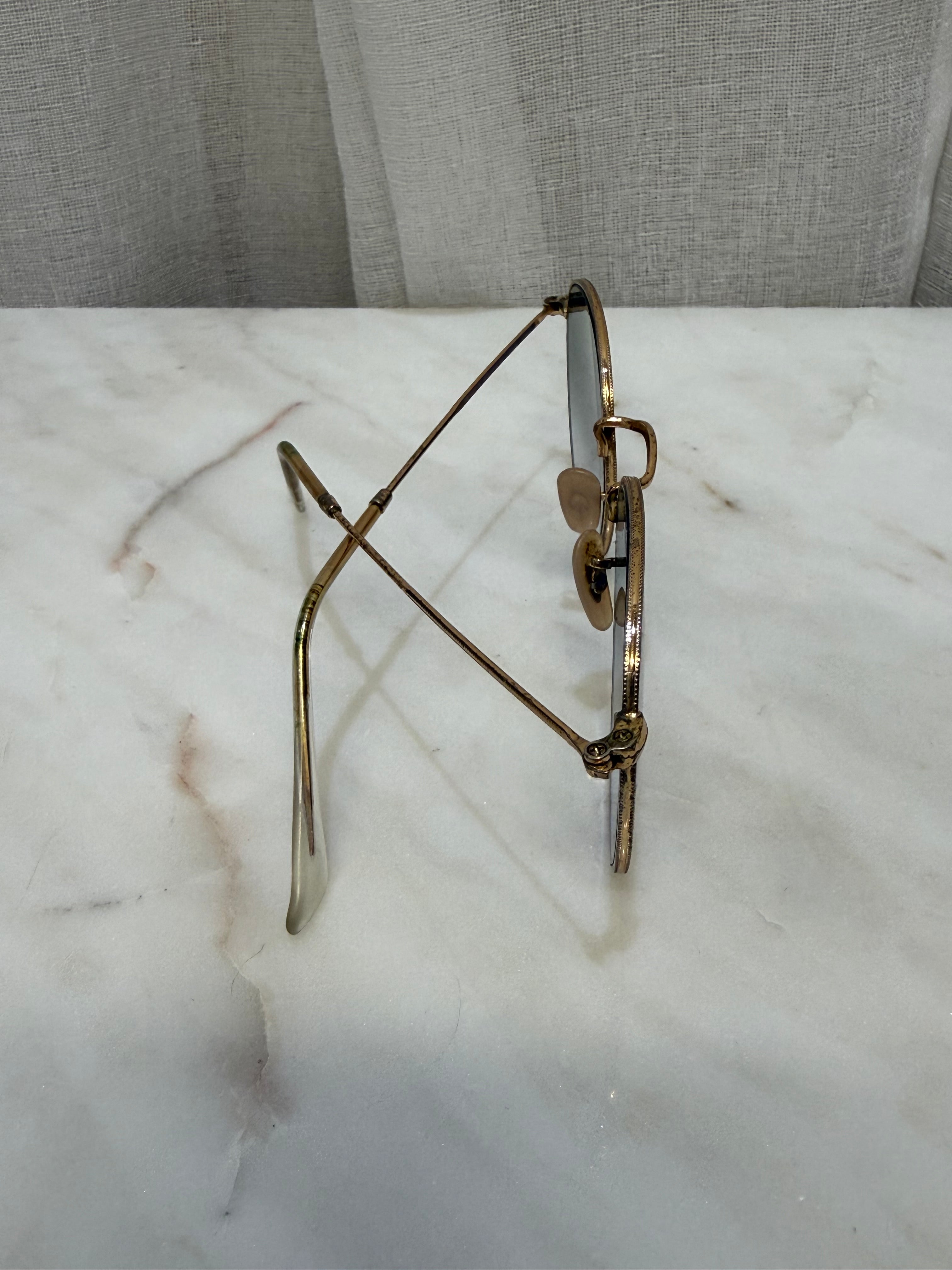 Rayban Silver Wayfarer Sunglasses WC