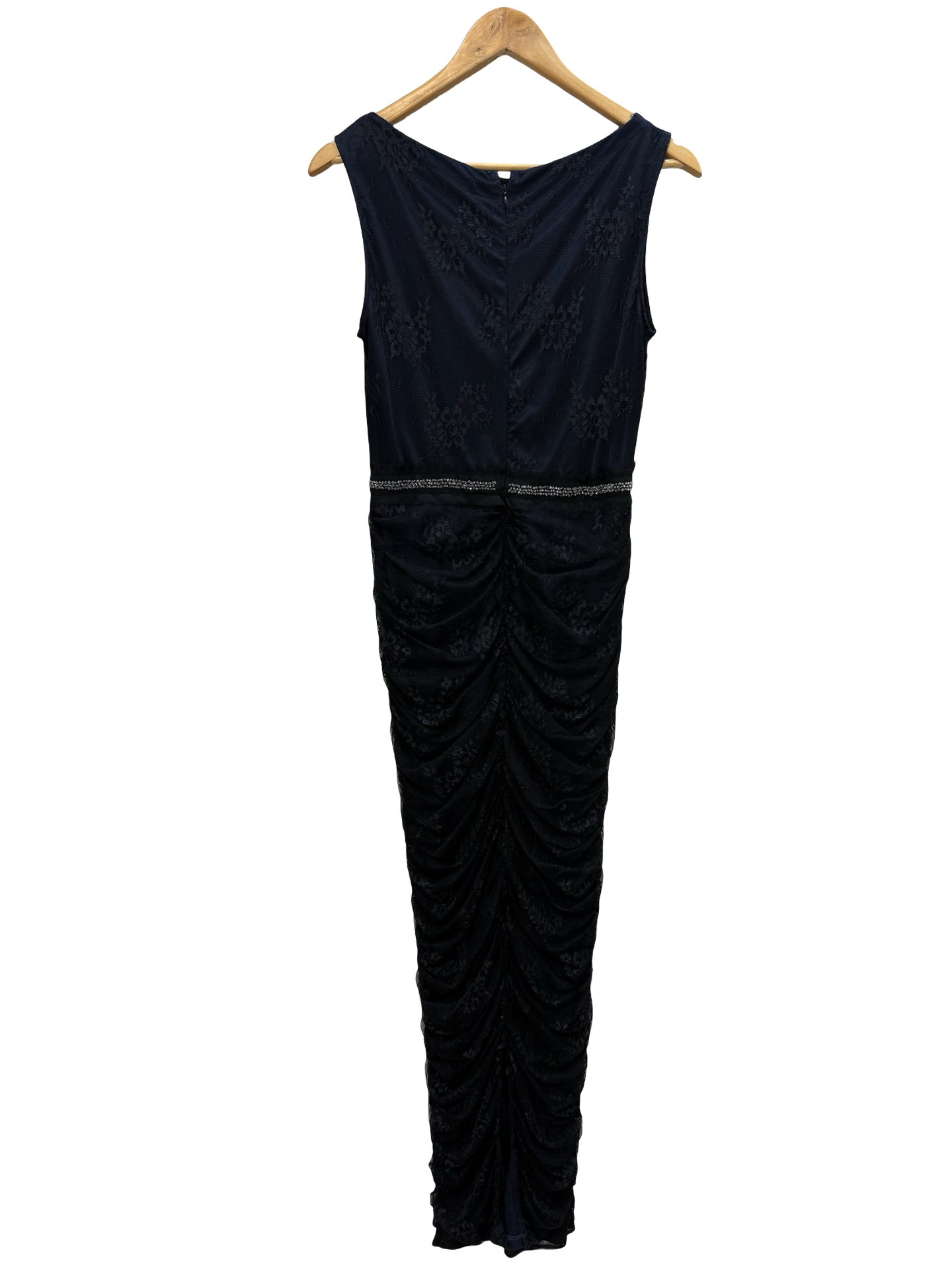 Mango Long Black Evening Dress, Lined L