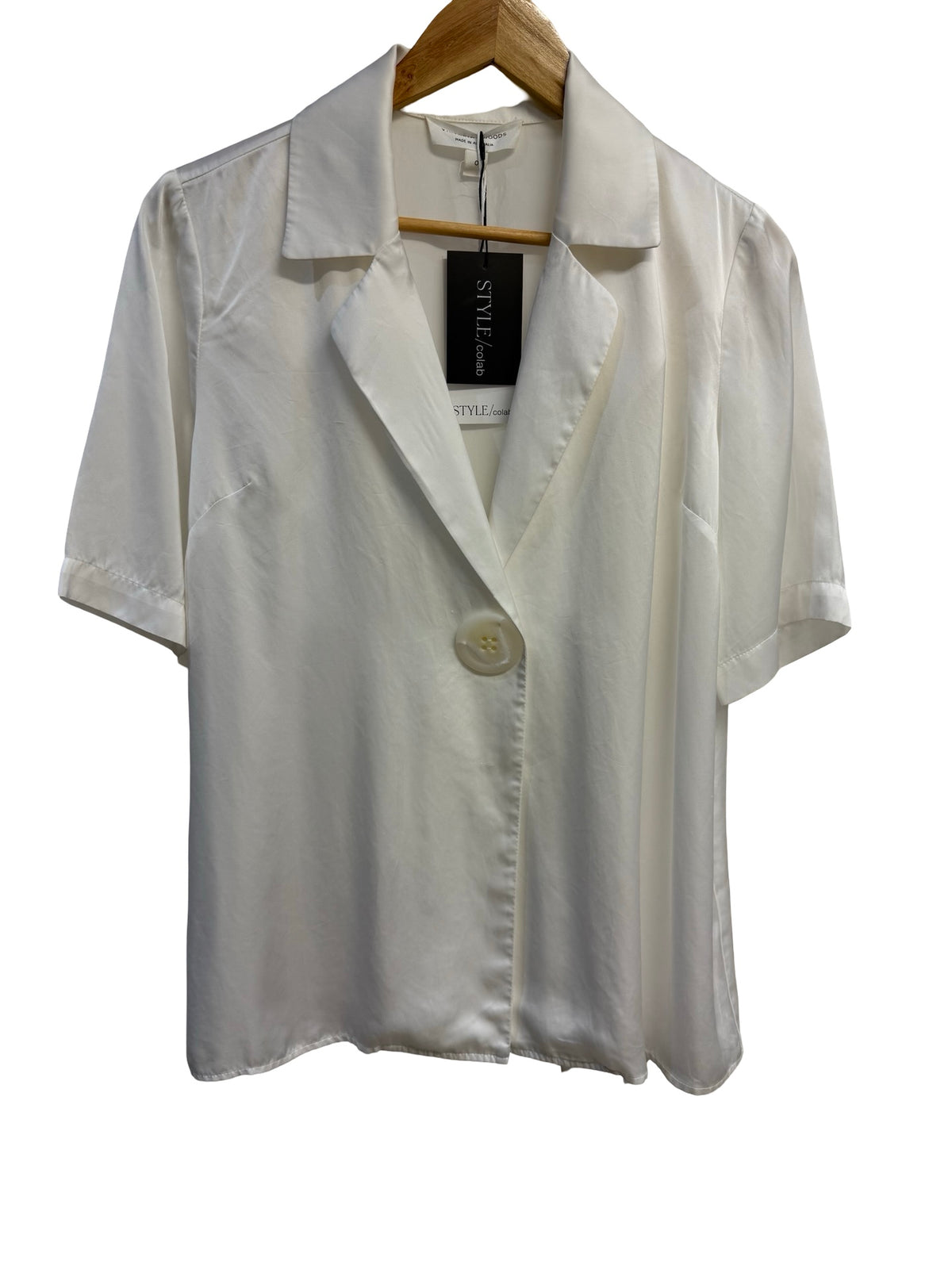 Viktoria & Woods White Shirt With Tie 0