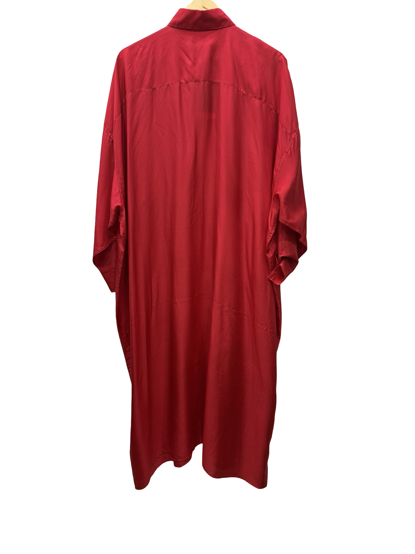 Jac & Jack Red Silk Dress 8