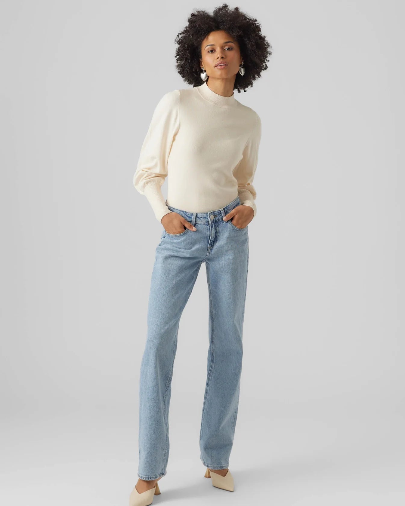 Vera Moda Holly Cream Knit