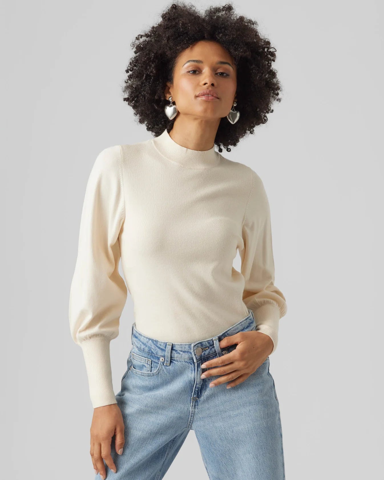 Vera Moda Holly Cream Knit
