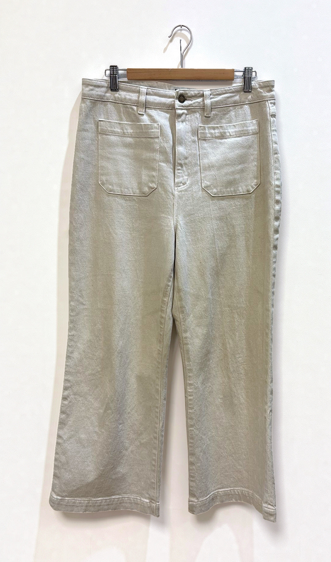 Rolla's Beige Wide Leg Jeans 31
