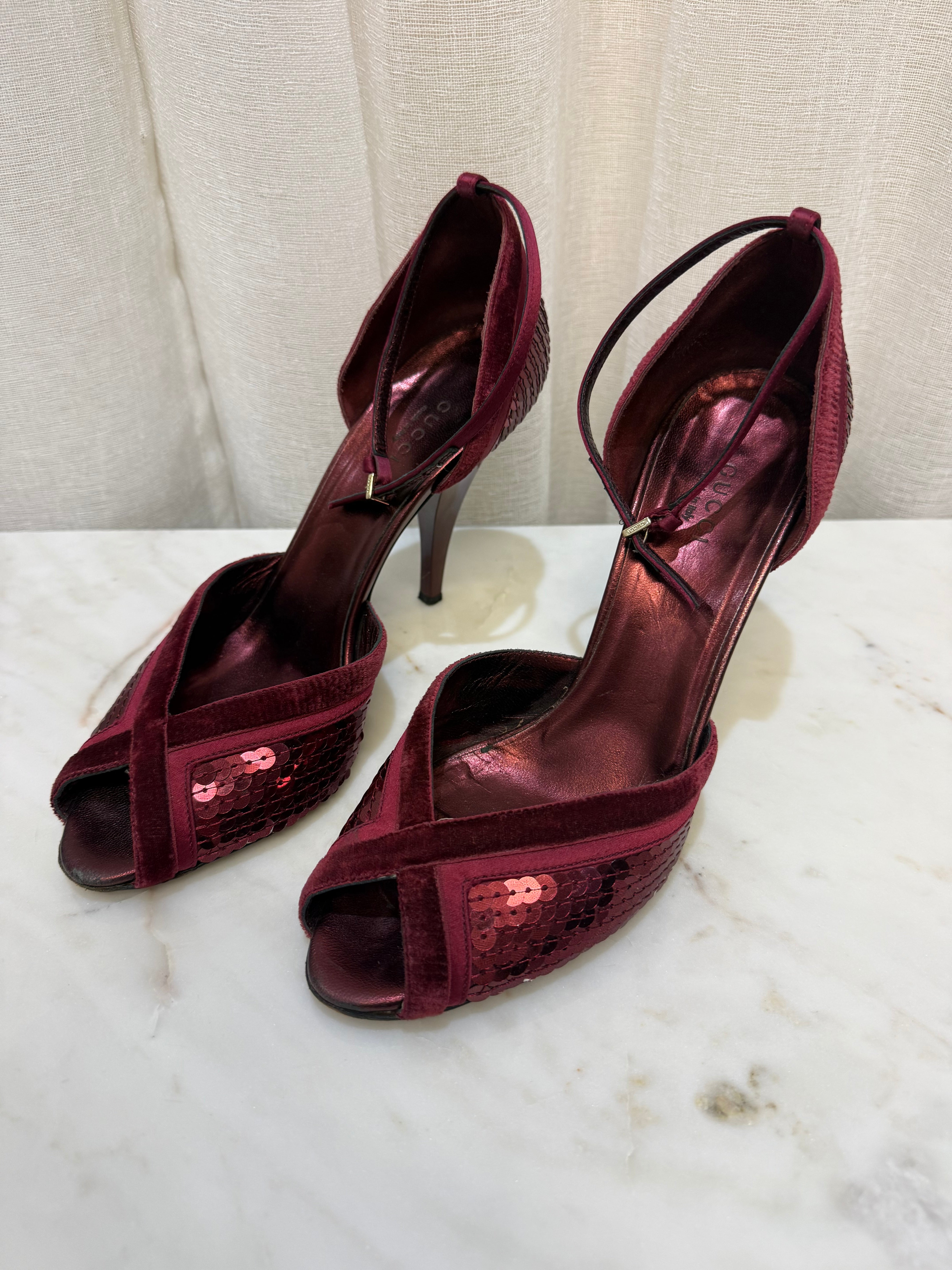 Gucci Red Heels 8B