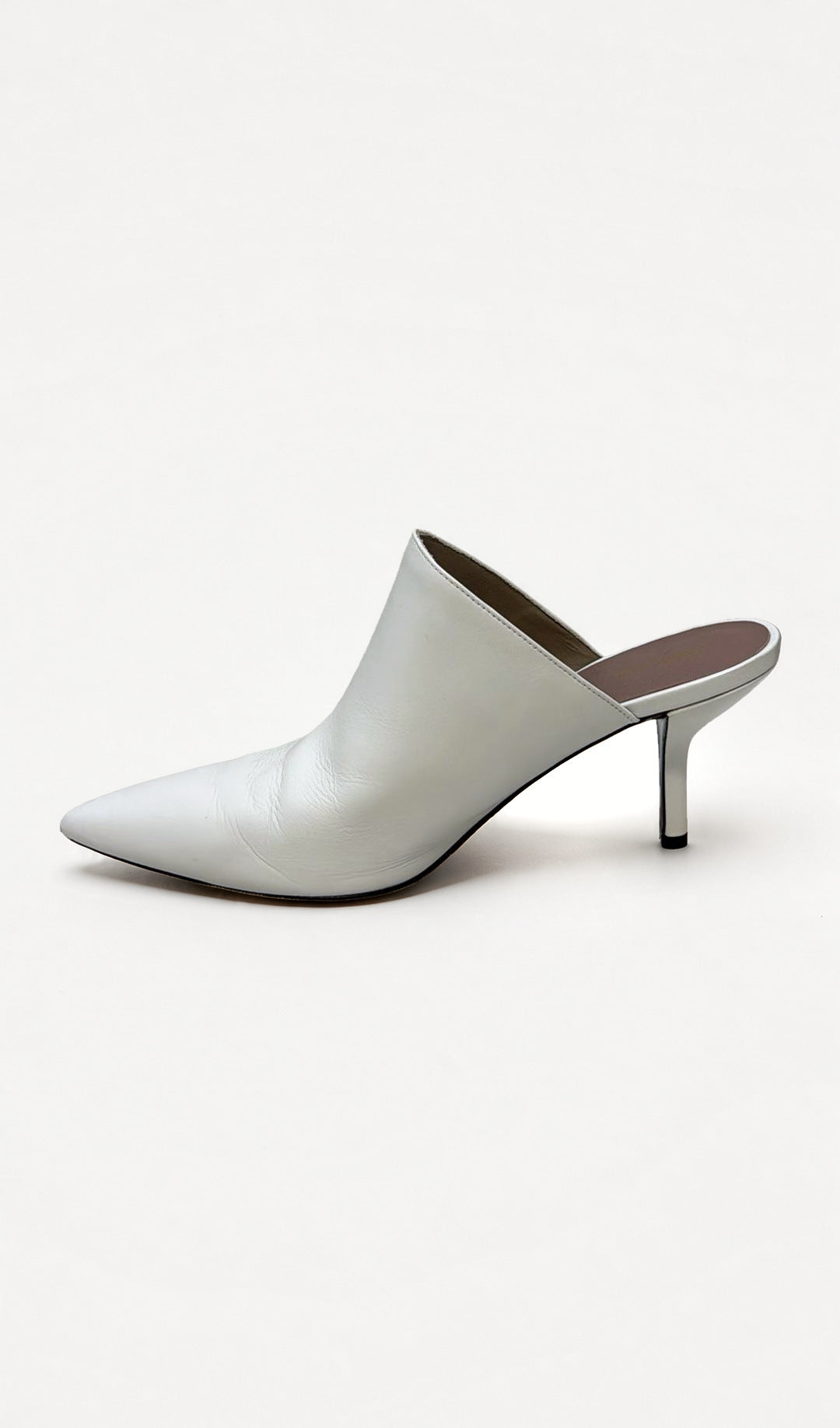 Diane von Furstenberg White Heels 38