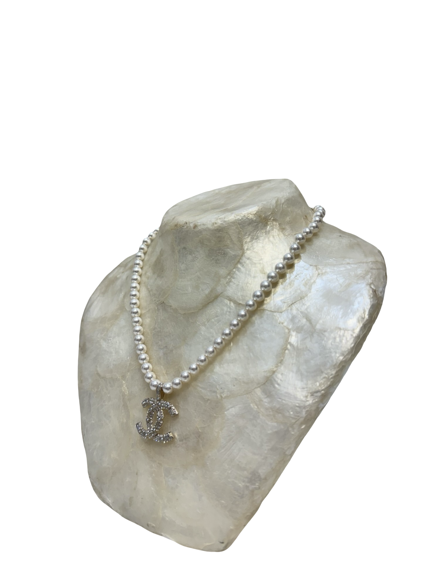 Chanel Pearl Double C Necklace