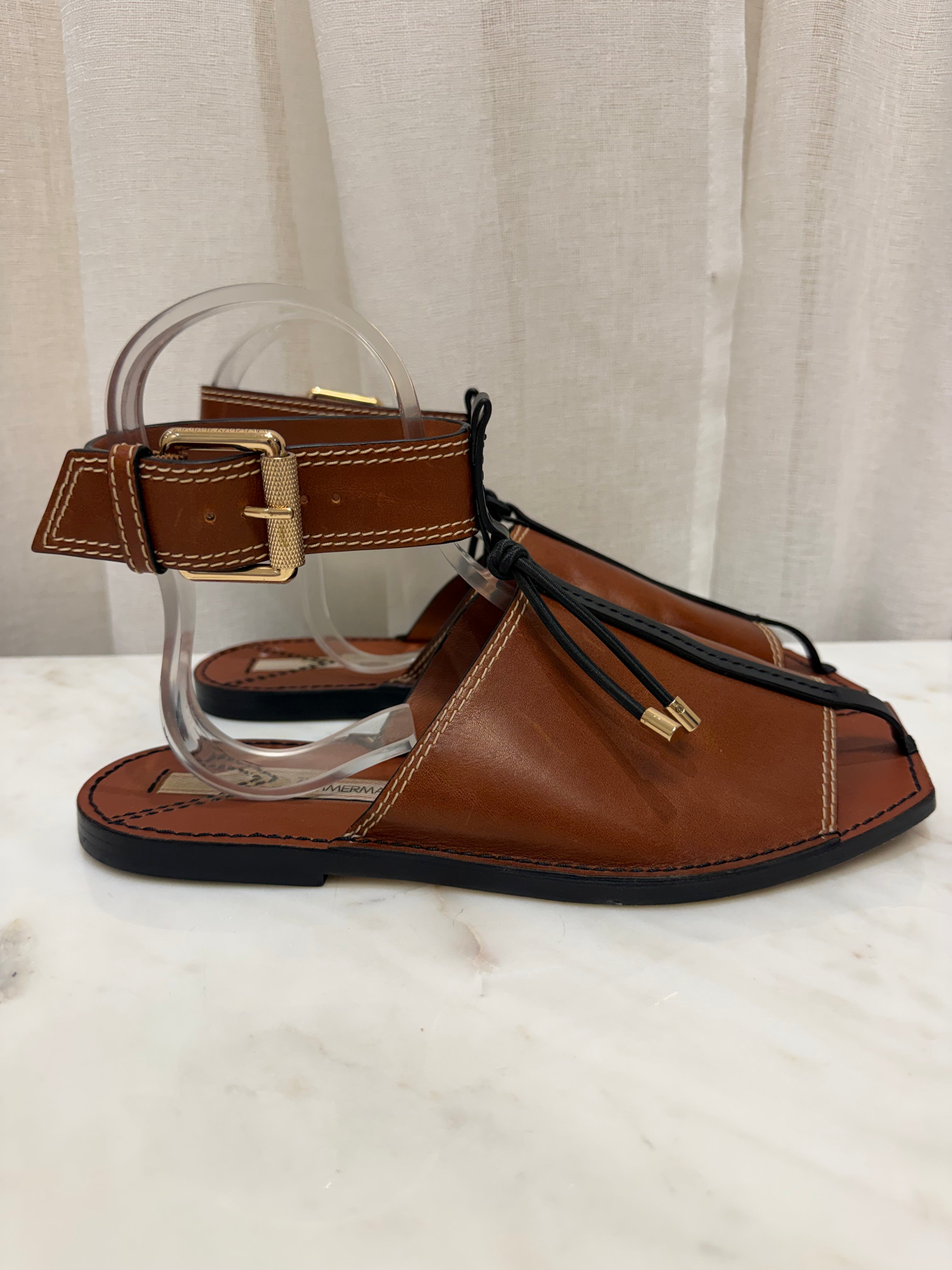 Zimmermann Tan Sandal 40