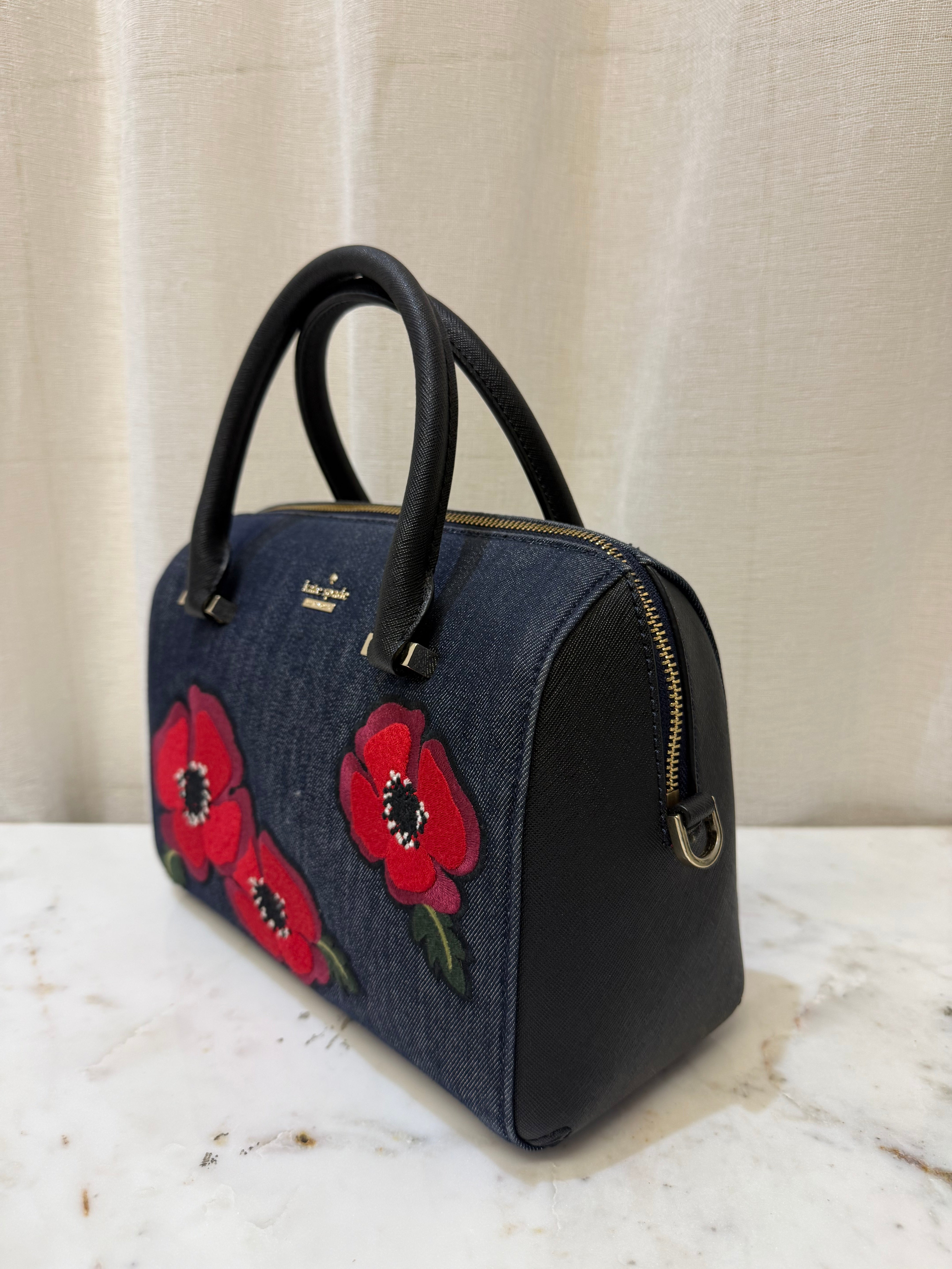 Kate Spade Navy/Poppy Crossbody Bag WB