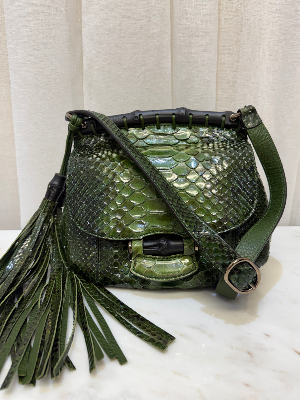 Gucci Green Crossbody Bag