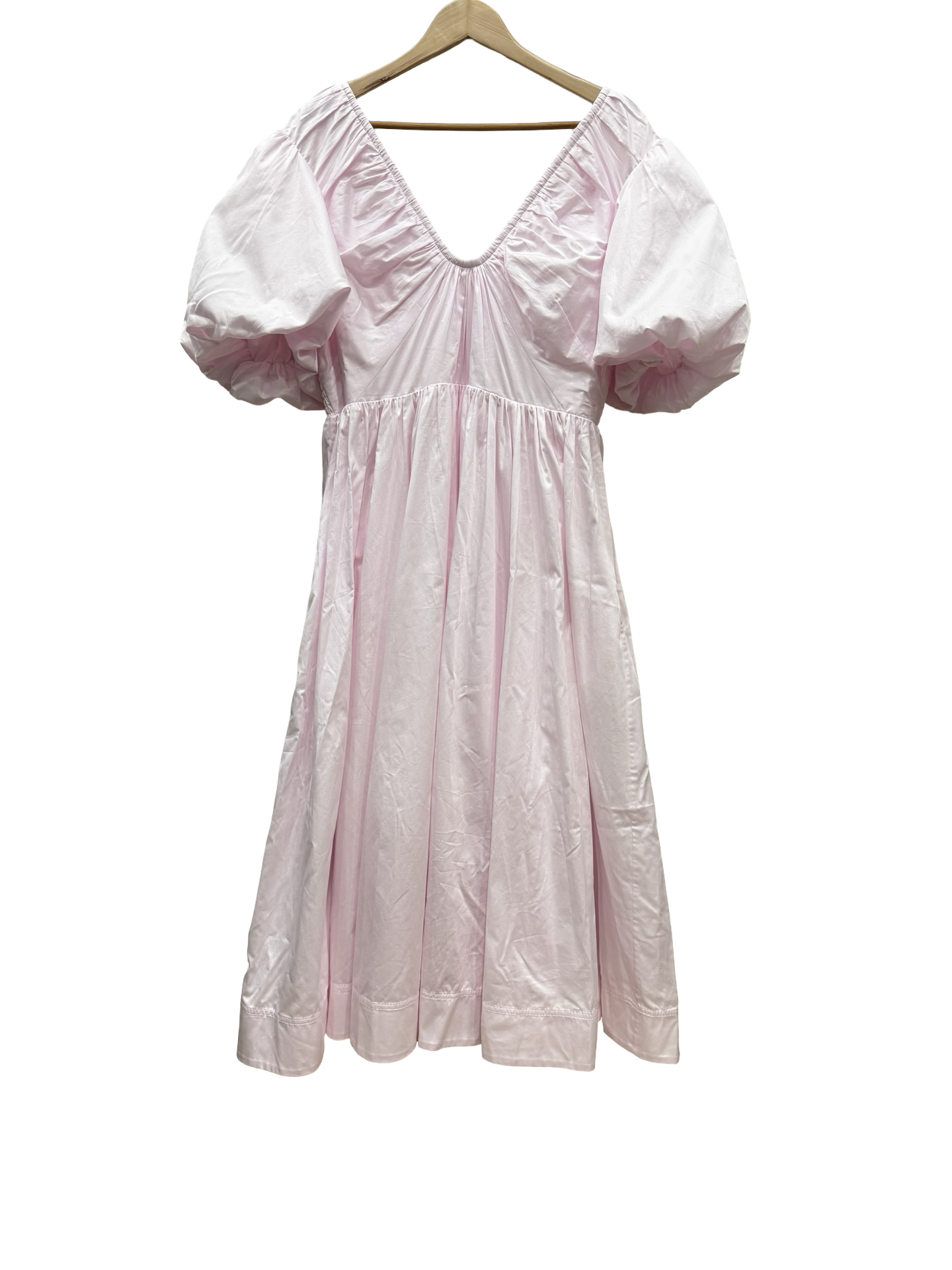 Aje Pink Puff Slve Dress 16