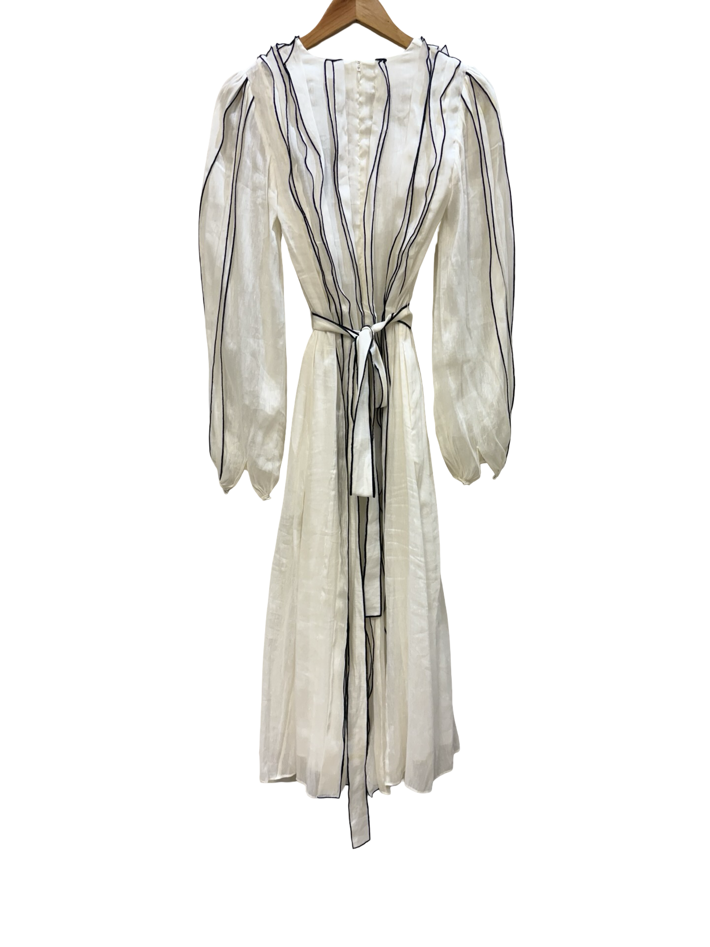 Aje White Long Dress XS