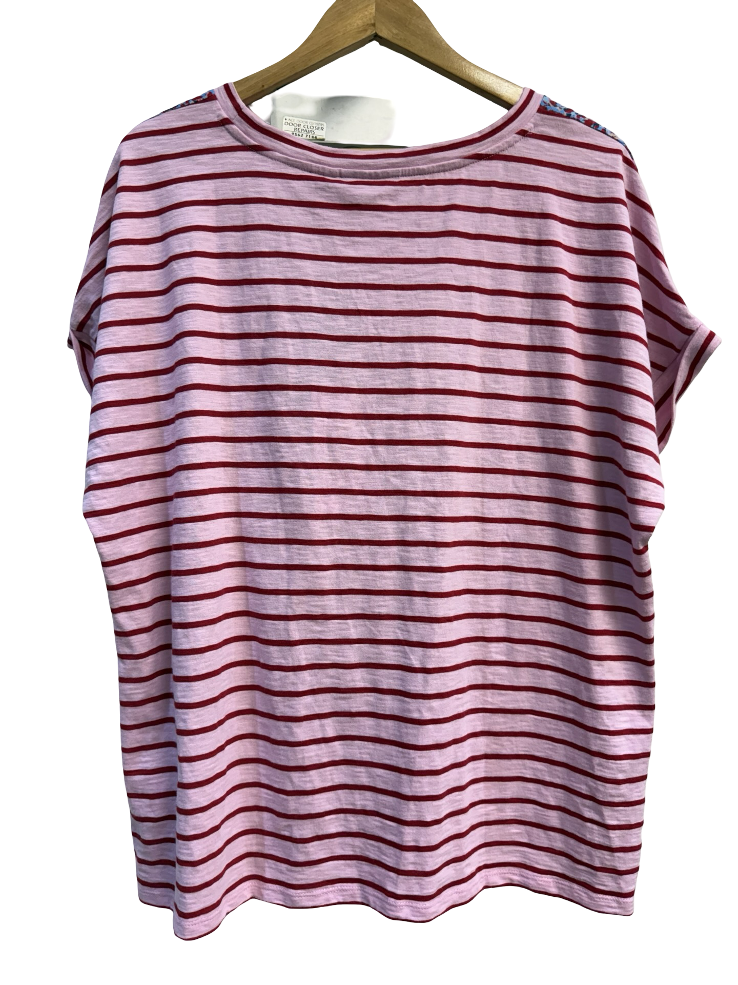 Blue Illusion Leopard Top 2XL