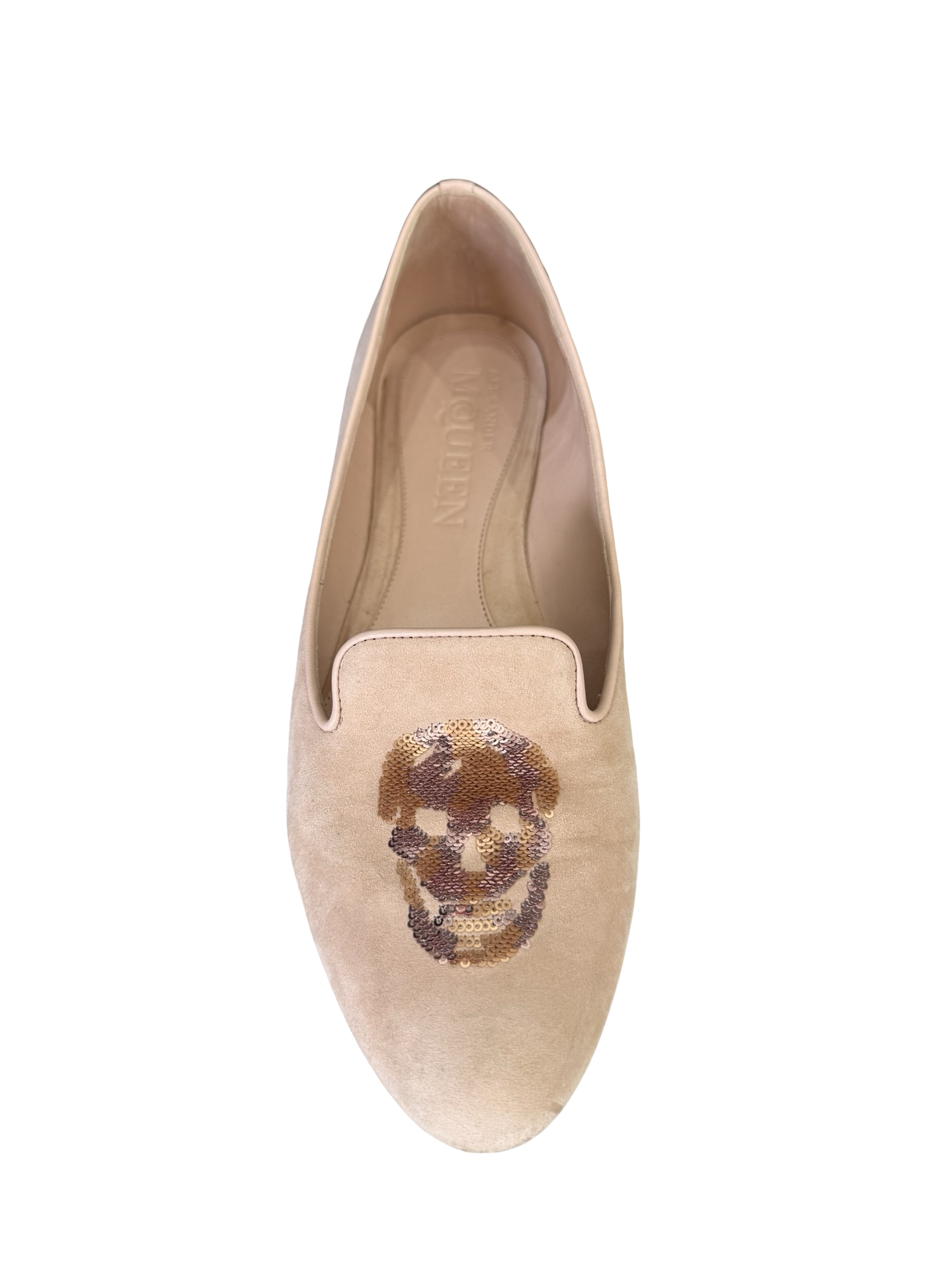 Alexander McQueen Nude Flats 38.5 WB