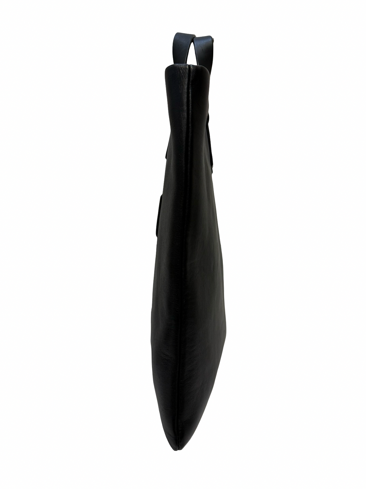 DKNY Black Leather Tote WB