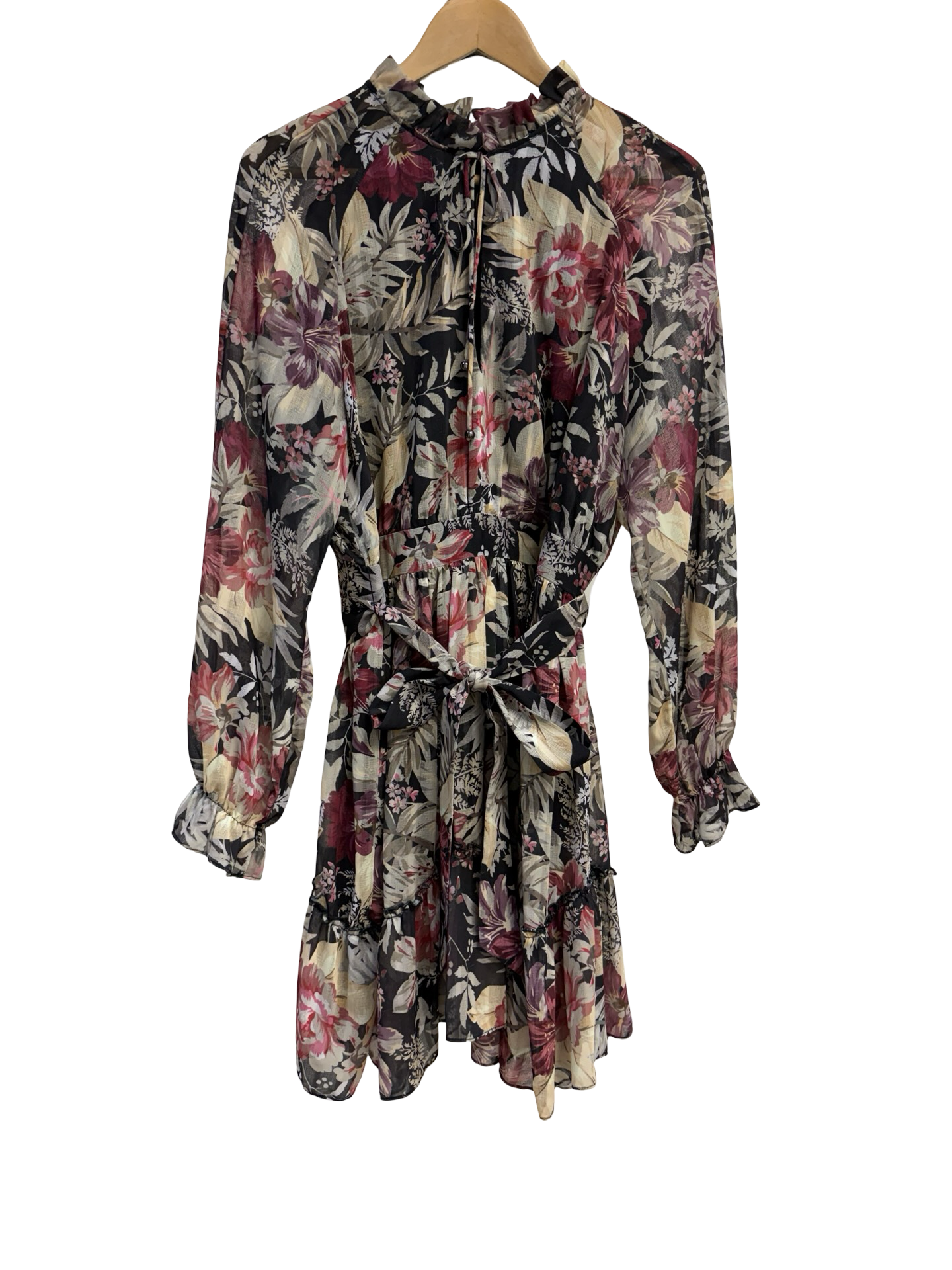 Sheike Floral Dress with Belt 16