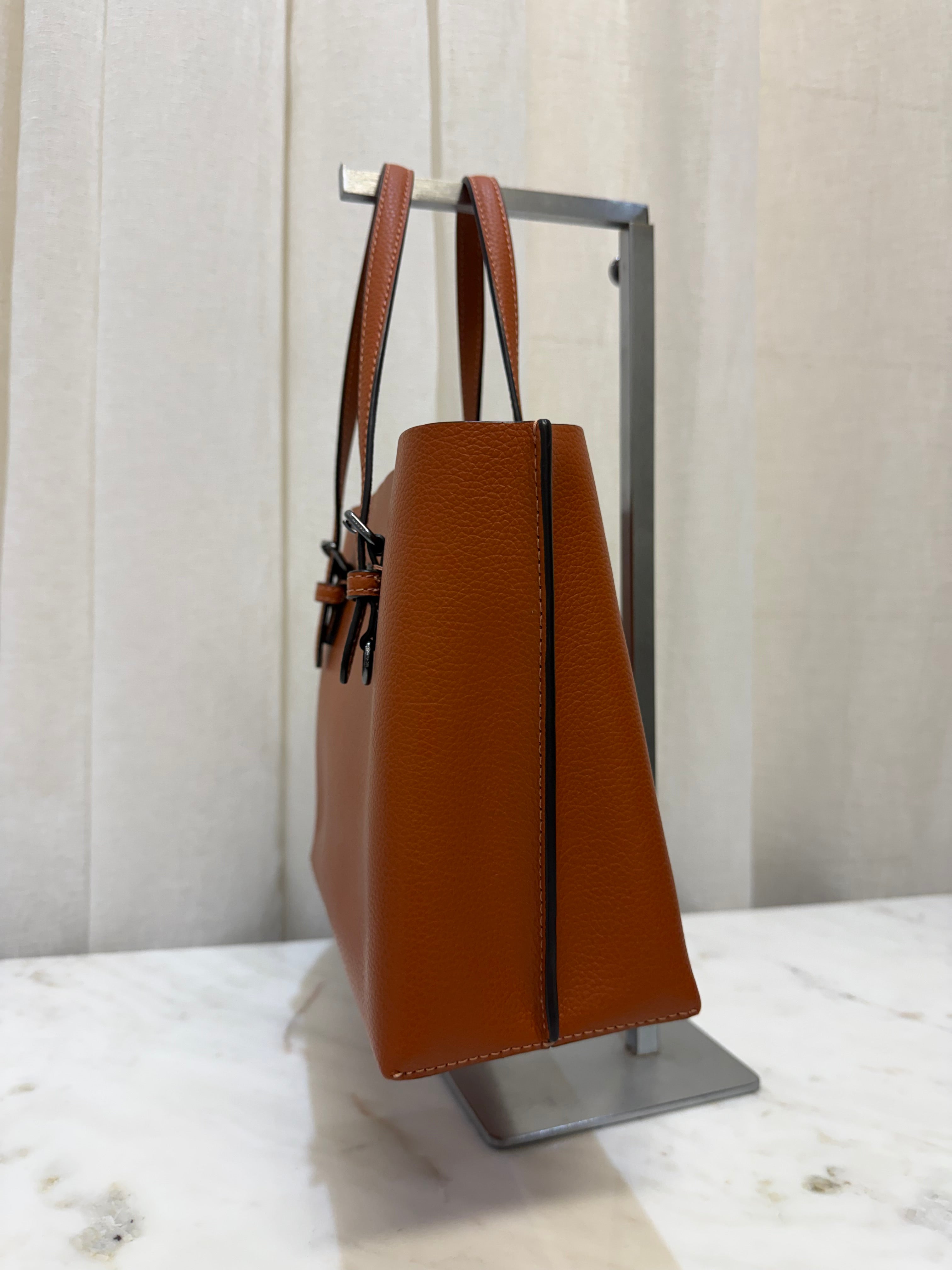 Coach Mollie Tote Bag 25 Orange