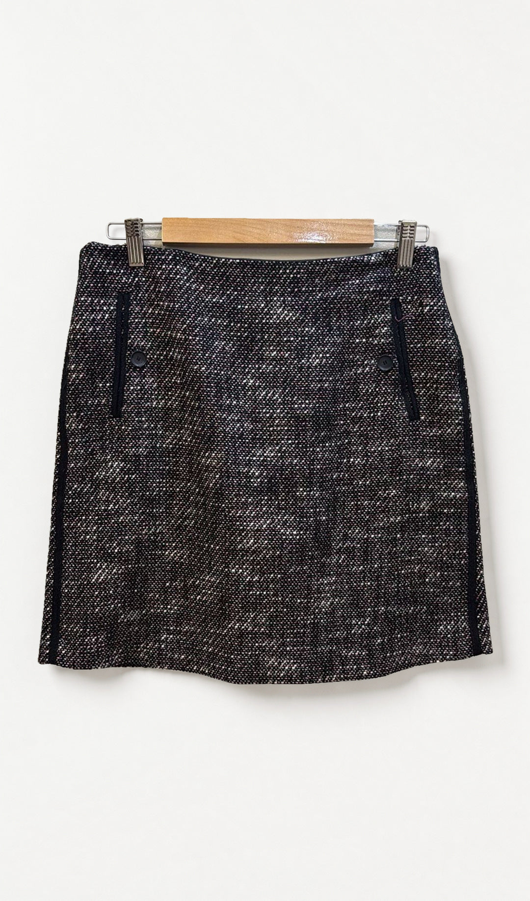 Marcs Black & Pink Skirt 10