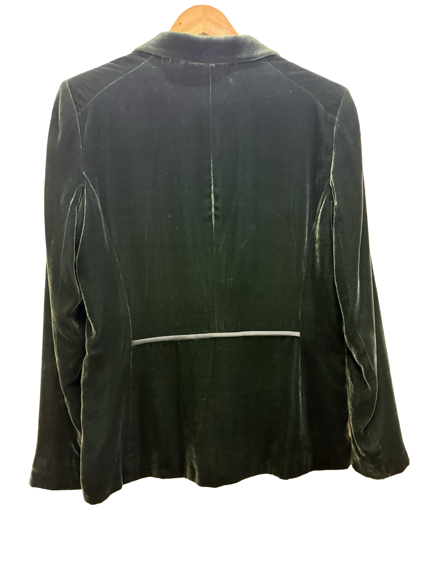 Lafayette 148 Green Velvet Blazer 8
