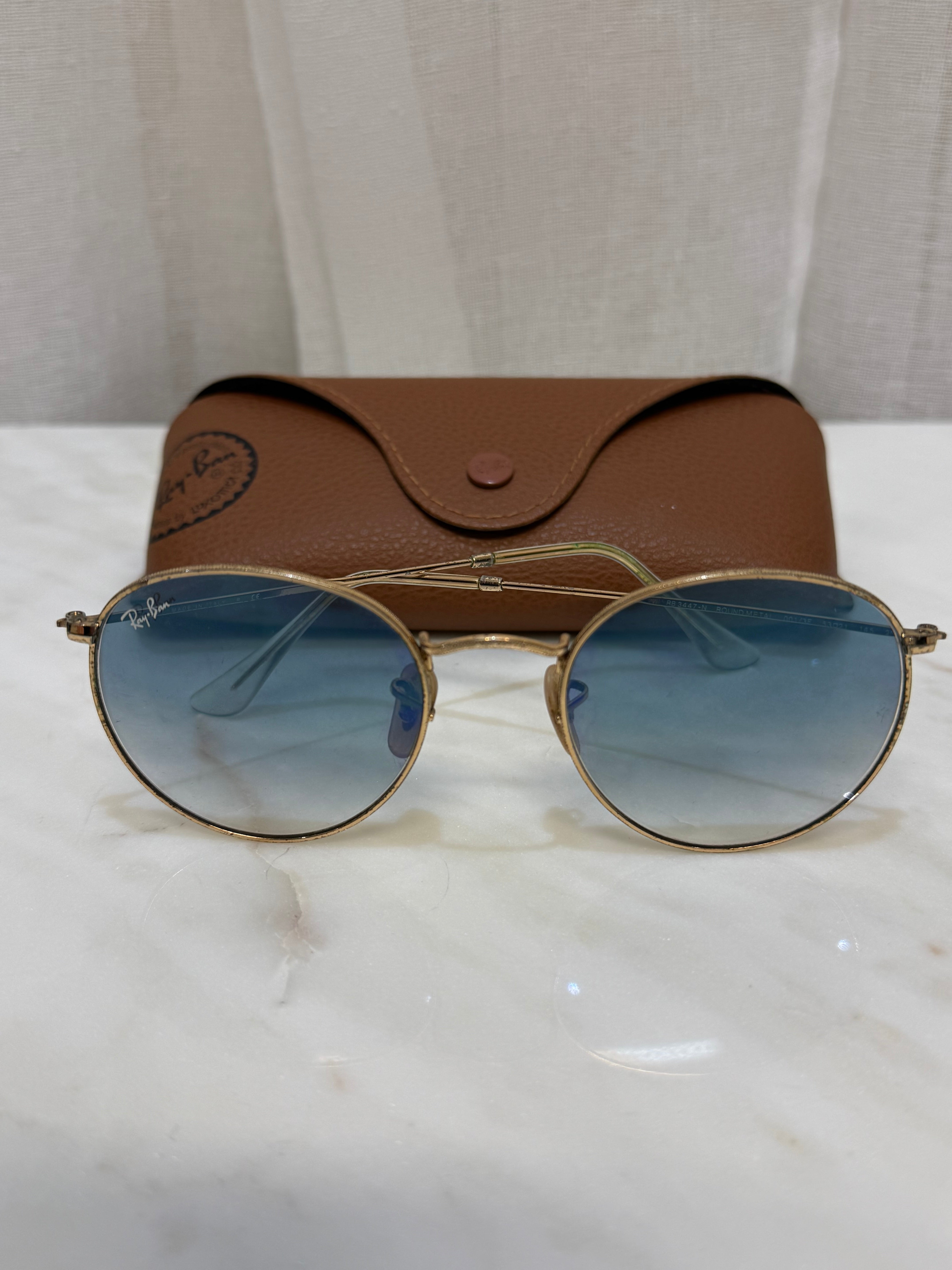 Rayban Silver Wayfarer Sunglasses WC