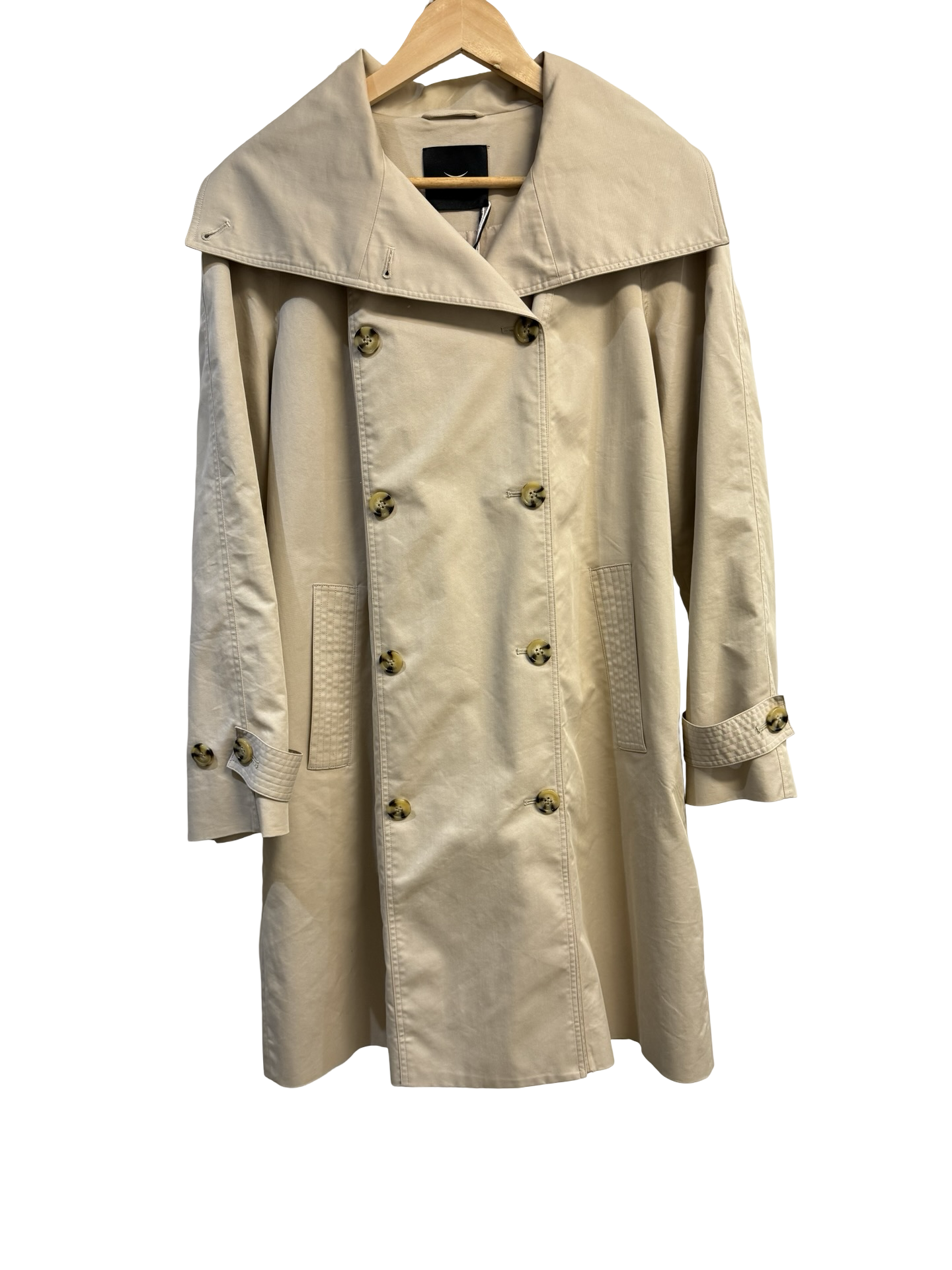 Husk Brown Trench Coat S