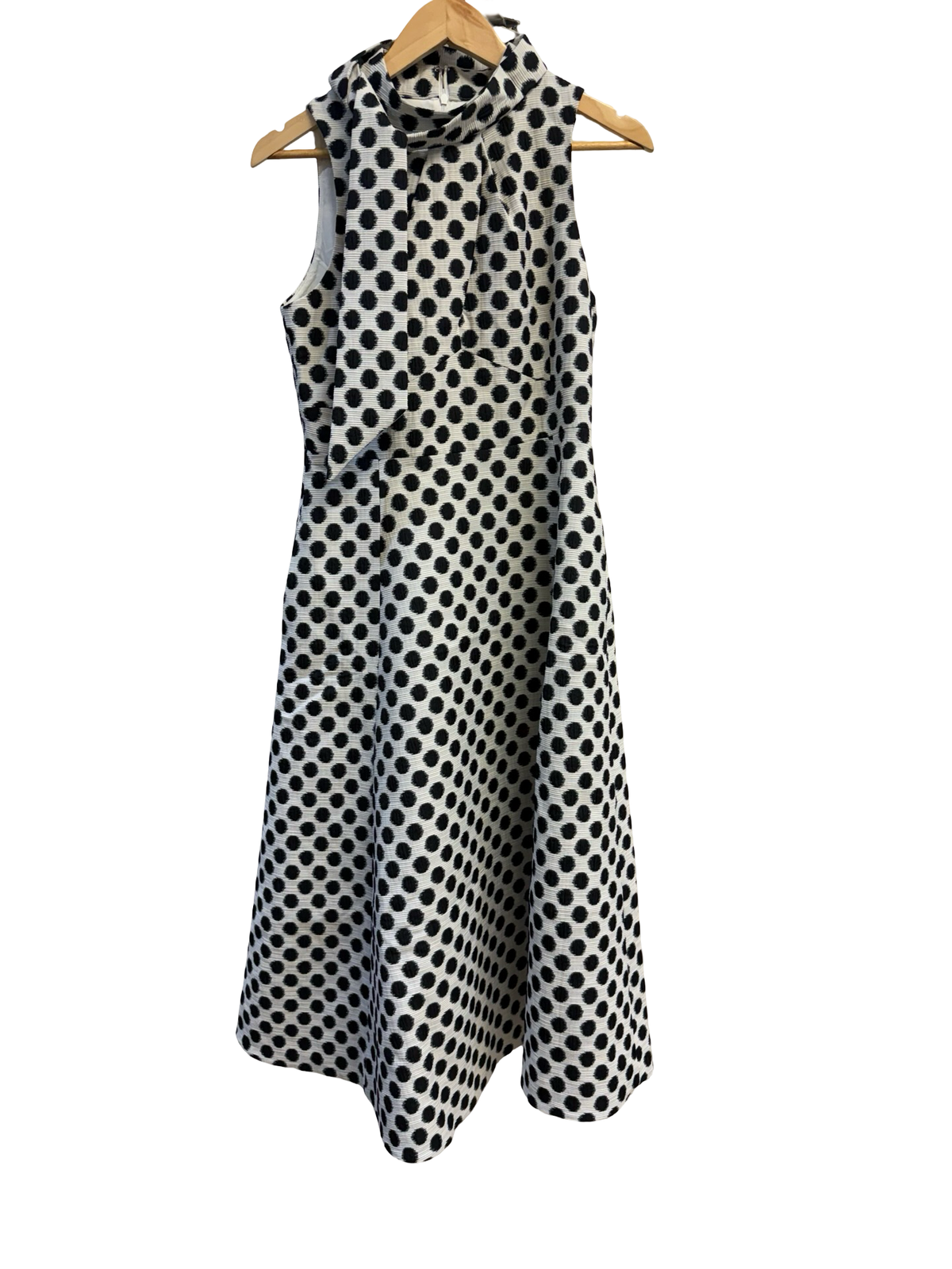 Karen Millen Black Polka Dress 12
