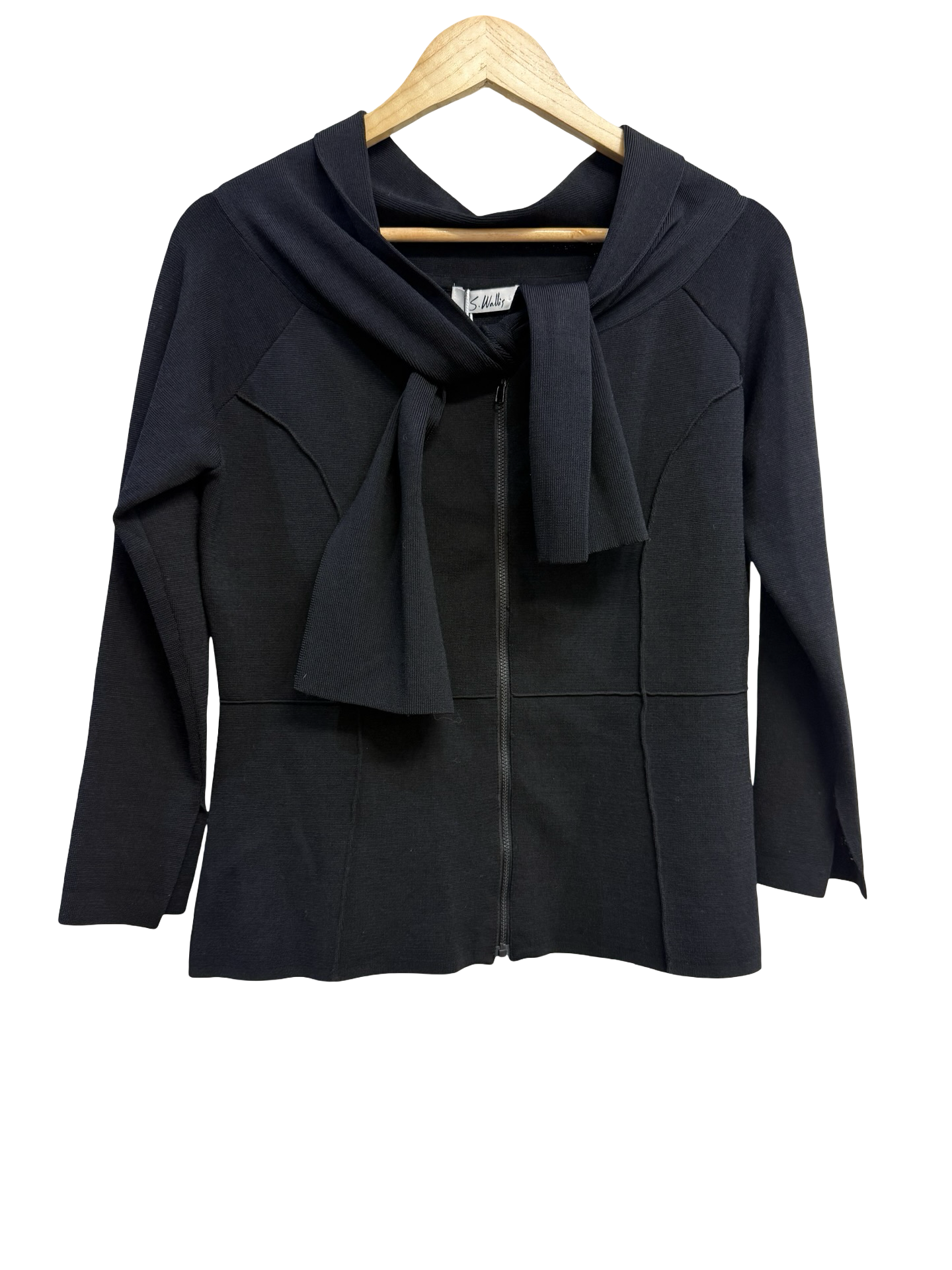 S. Wallis Black Cardigan 3