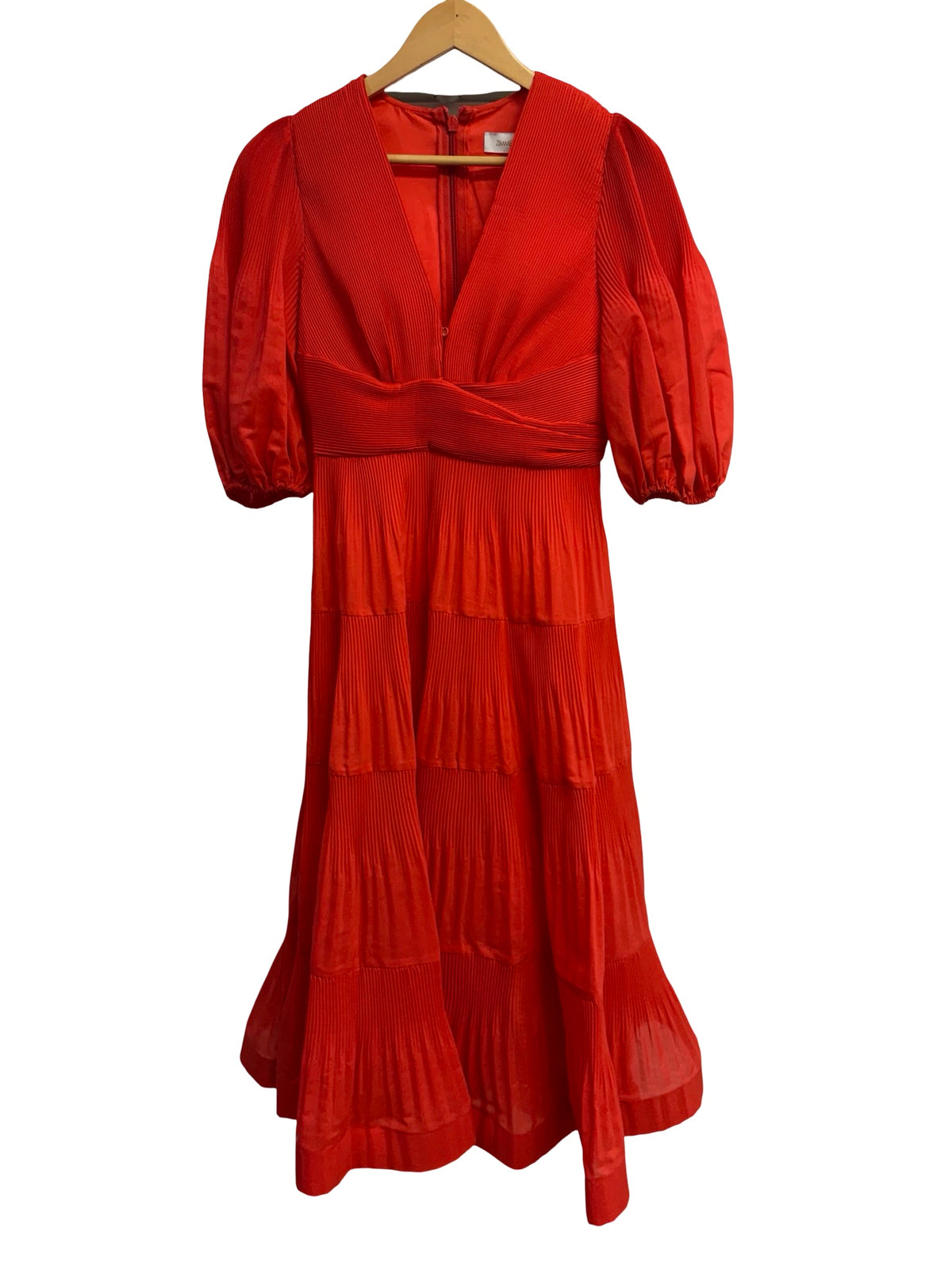 Zimmermann Midi Red Dress 1