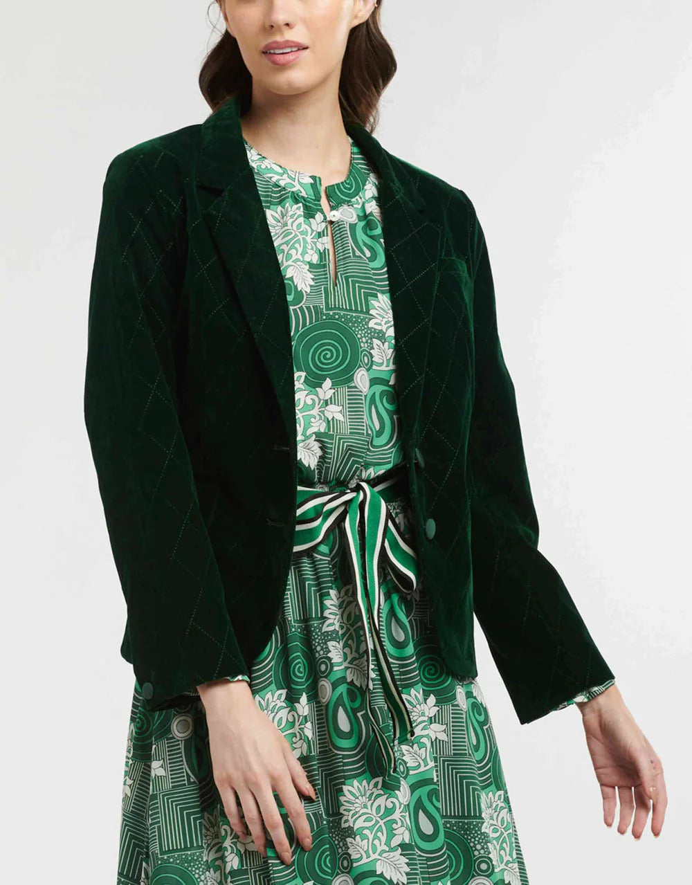 365 Days Velvet Duchess Jacket