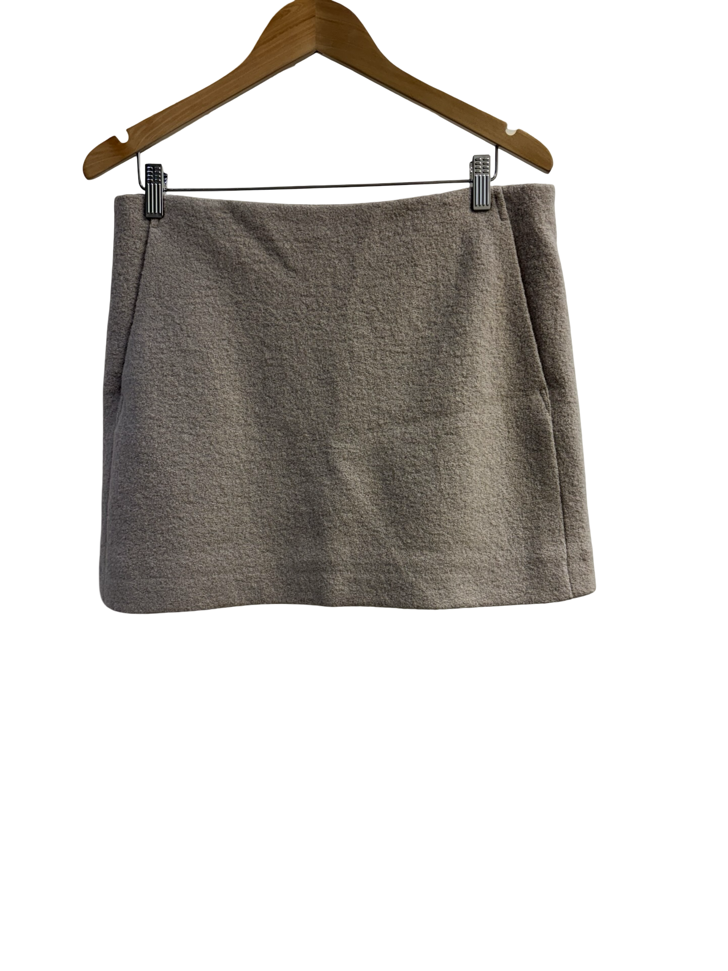 Victoria & Woods Taupe Mini Skirt 2