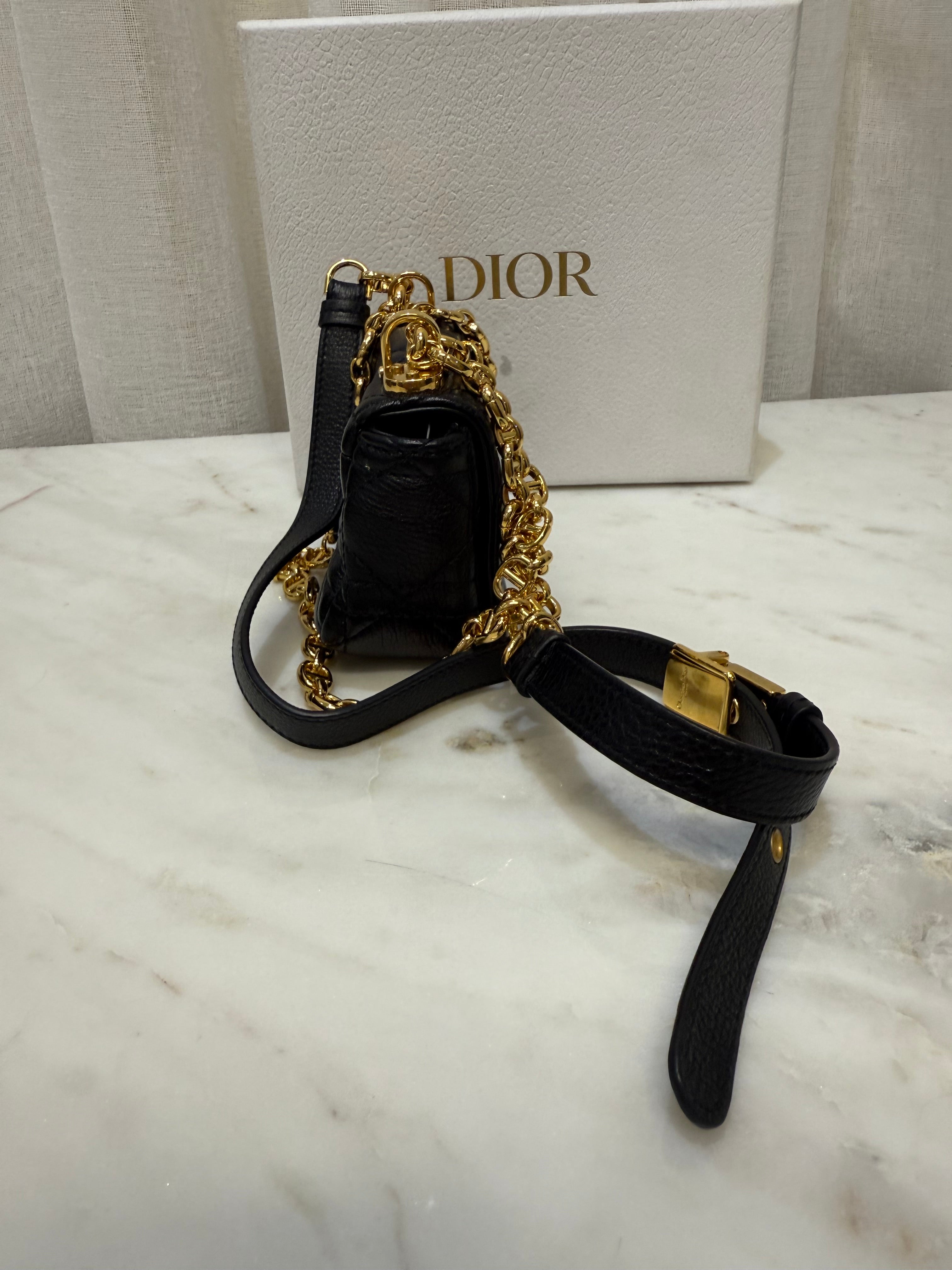 Dior Micro Bag/Coin Purse on chain