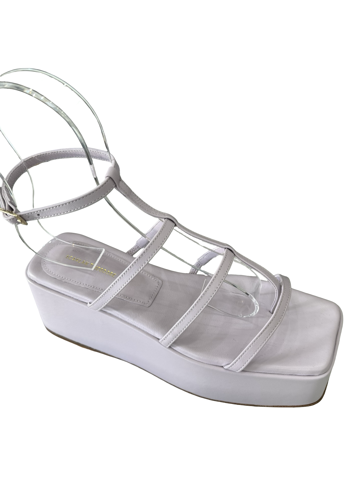 Scanlan & Theodore Prple Sandals 39 WB