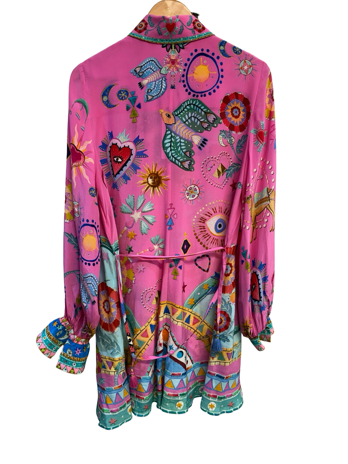 Camilla Multicolour Shift Shirt Dress XS