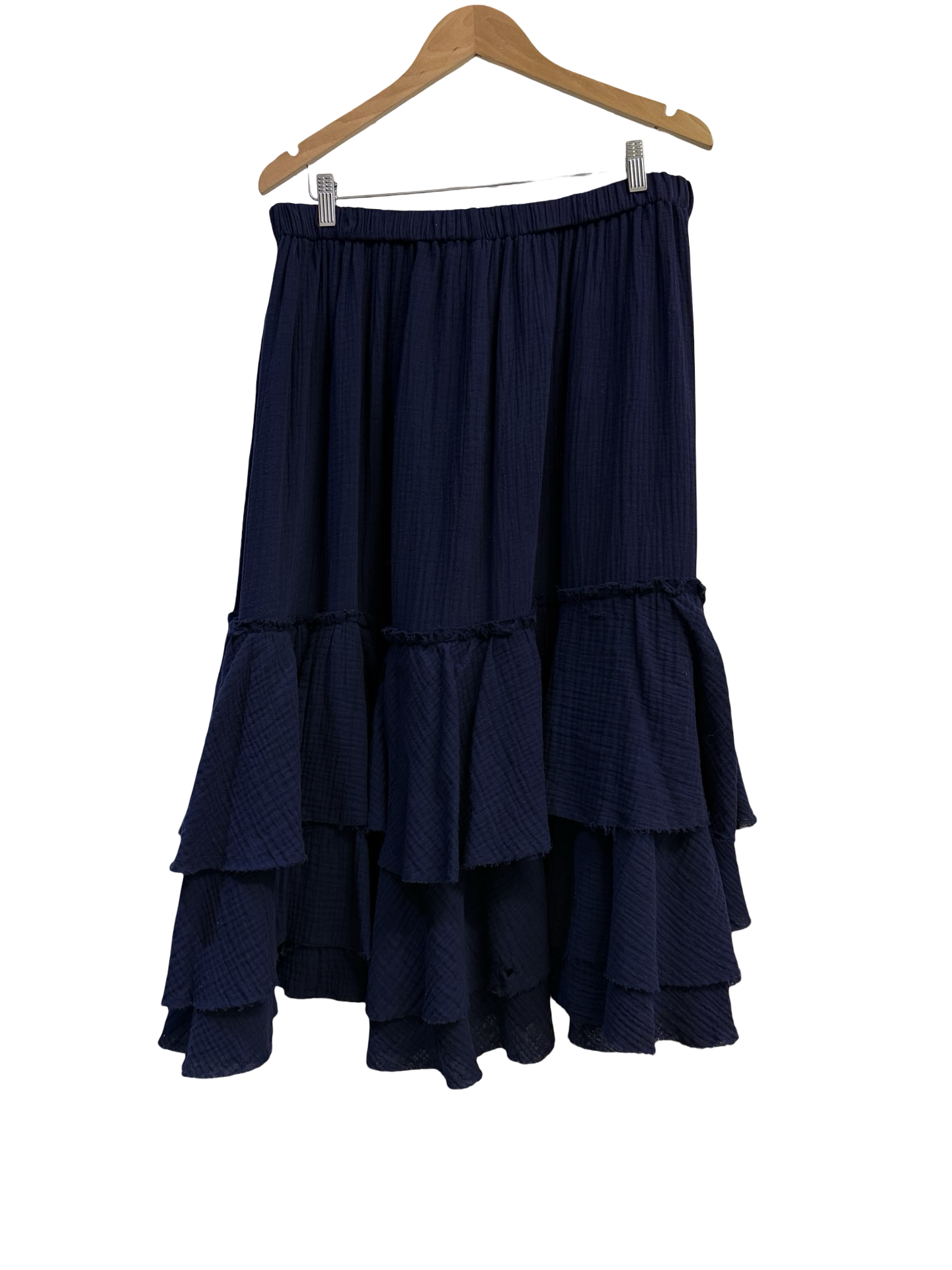 Lorrena Laing Navy Skirt 12