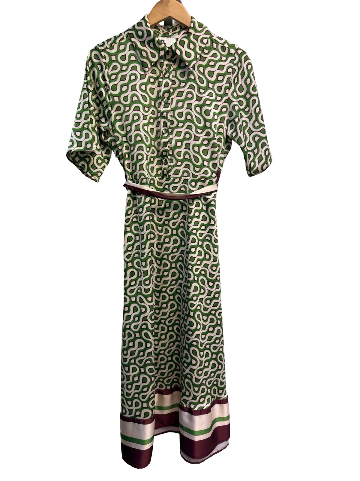We Are The Others Green Shirt Dress 1