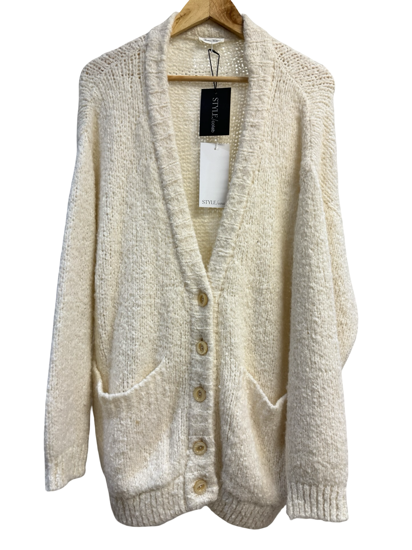 American Vintage White Cardi S