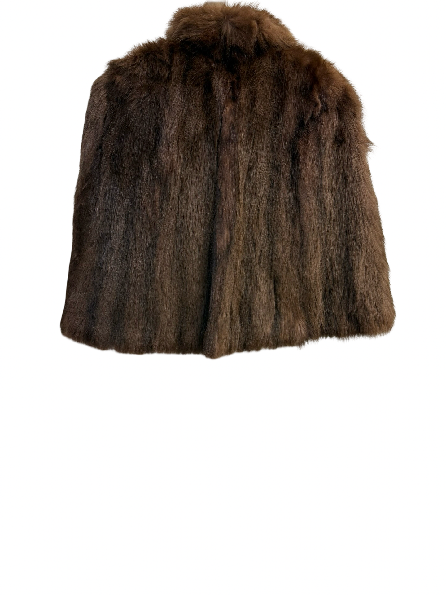 Vintage Brown Mink Fur Cape 🤎Fits AU 6-12