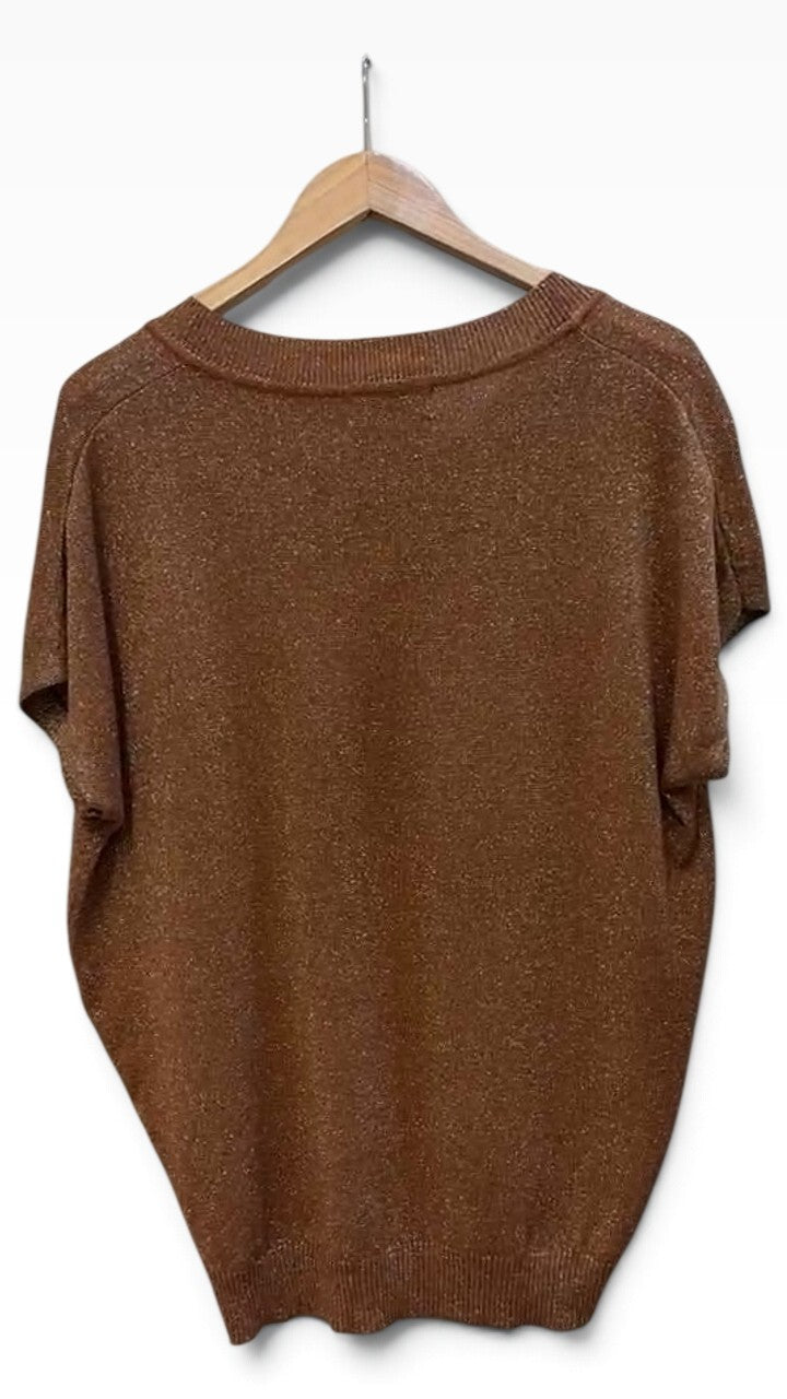Frankie's Brown Top O/S