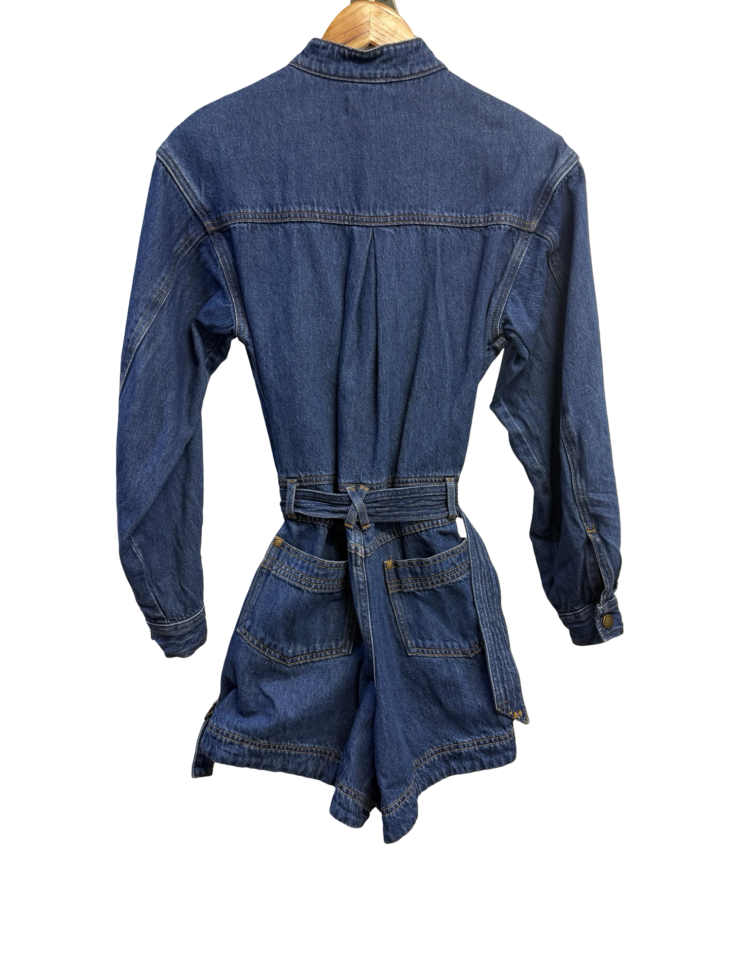 Kivari Blue Denim Jumpsuit 8