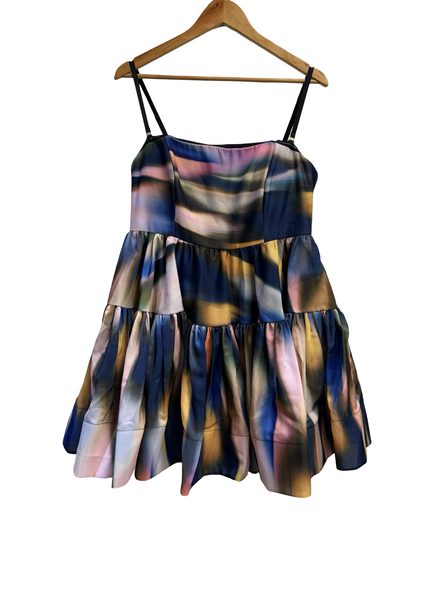 Sheike MltClr Formal Dress 16
