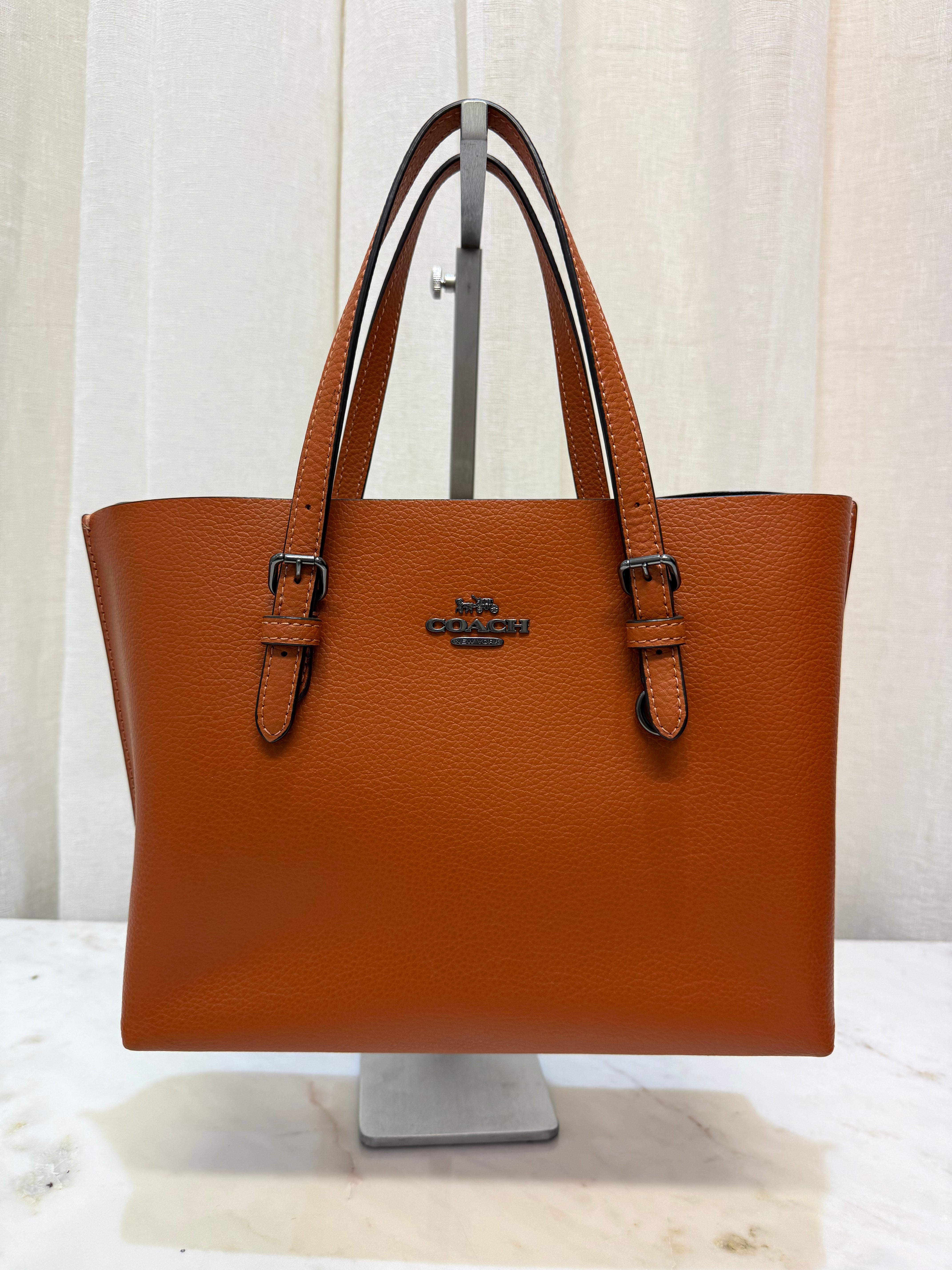 Coach Mollie Tote Bag 25 Orange