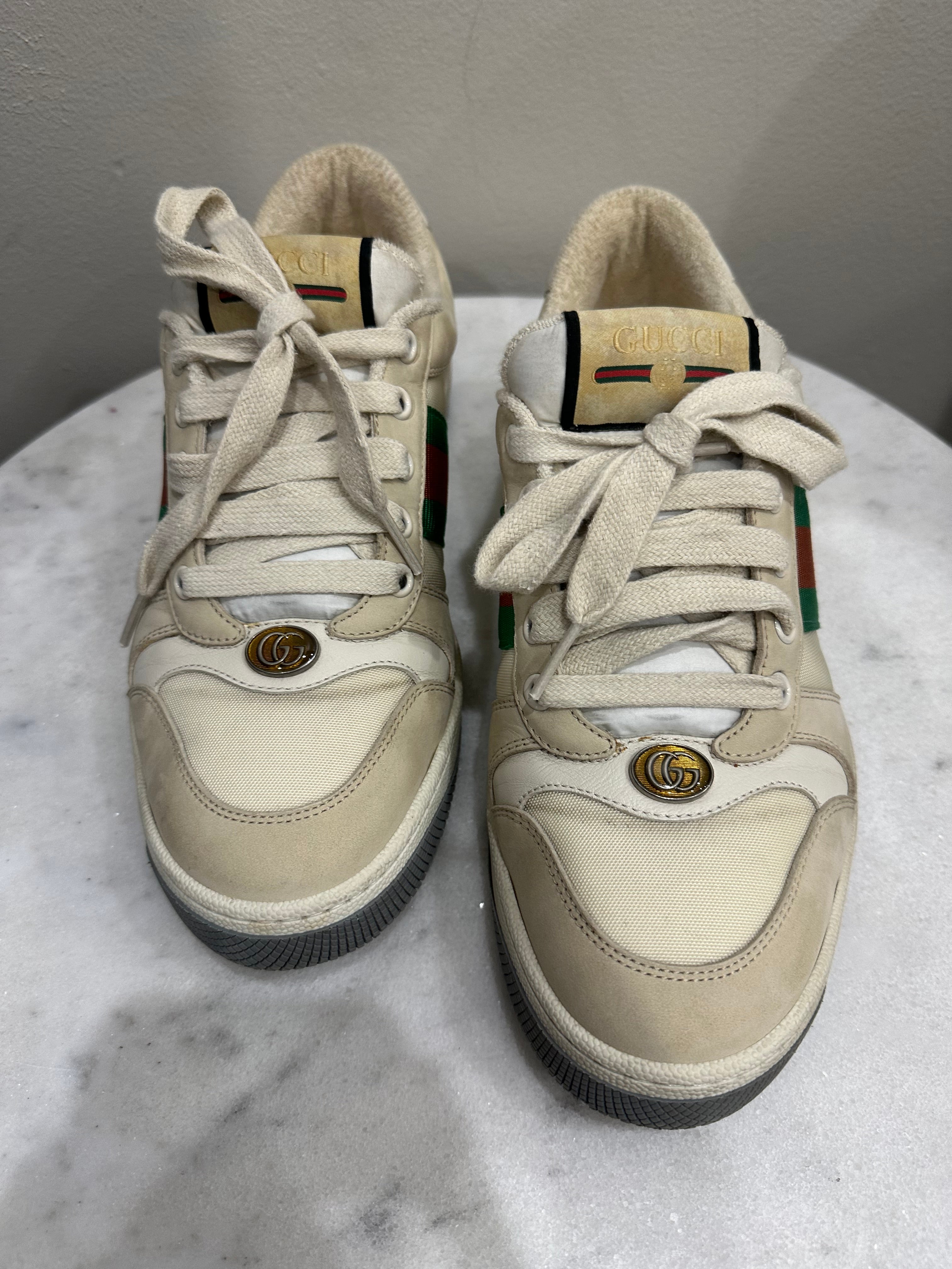 Gucci Taupe Sneakers 38.5