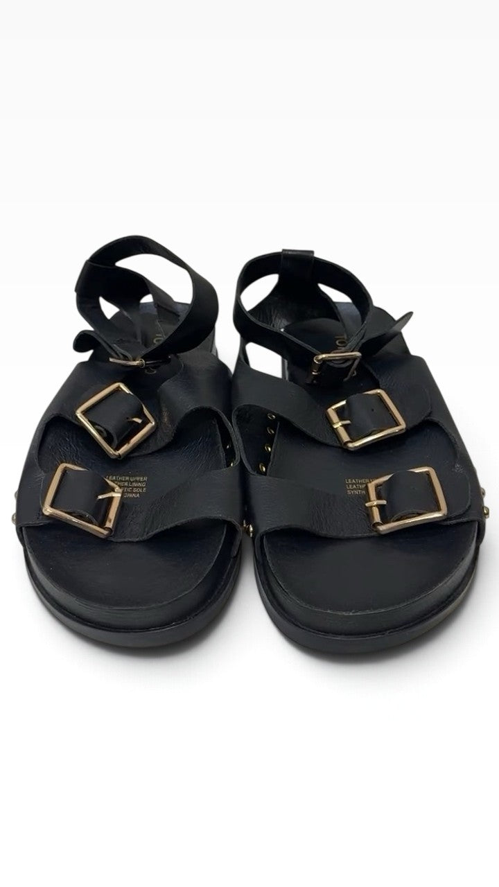 Top End Black Sandals 41