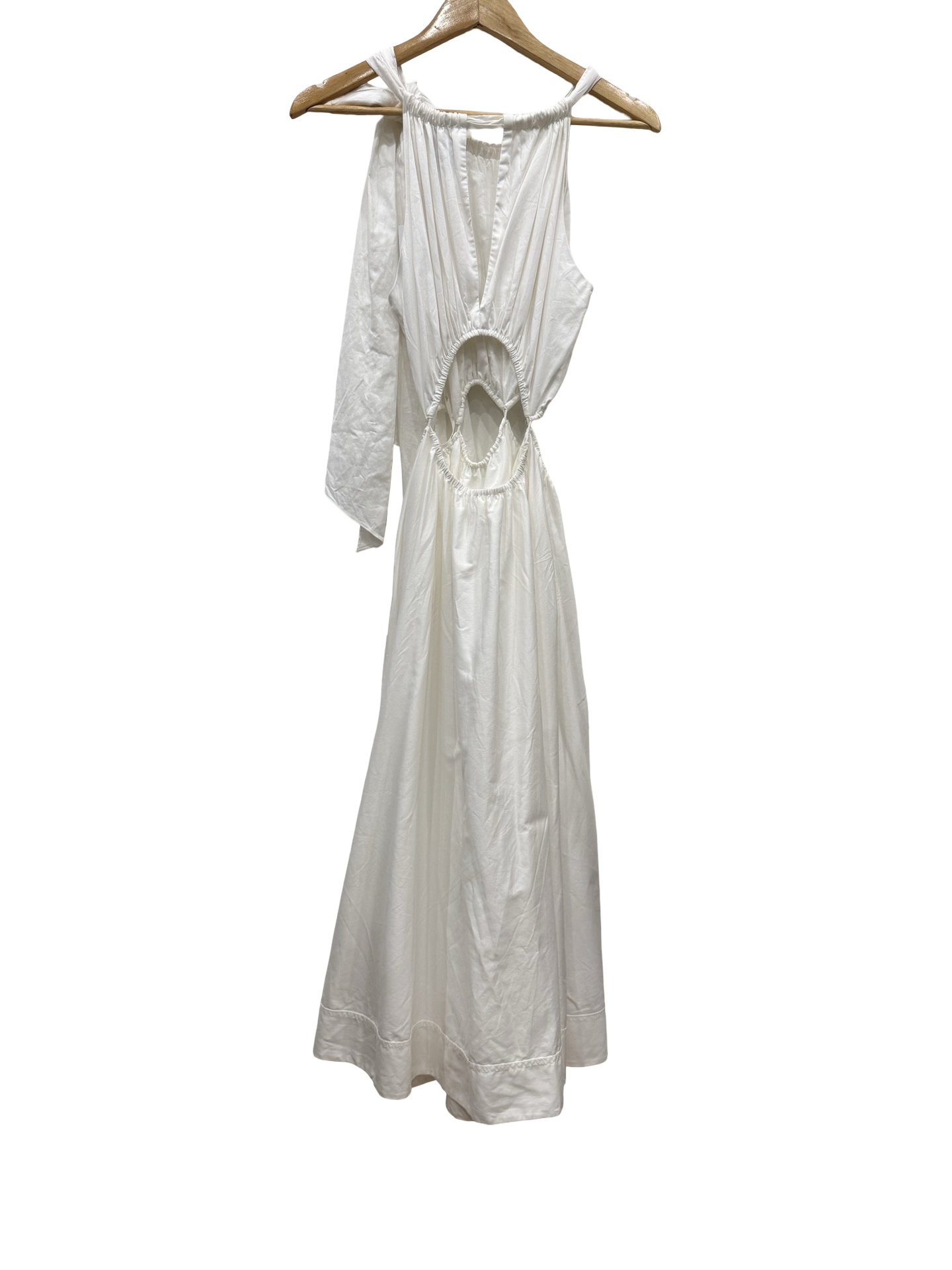 Aje White Cut Out Dress 6