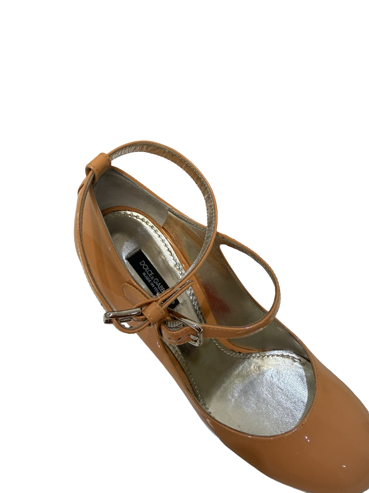 Dolce & Gabanna Orange Heels 38.5 WB