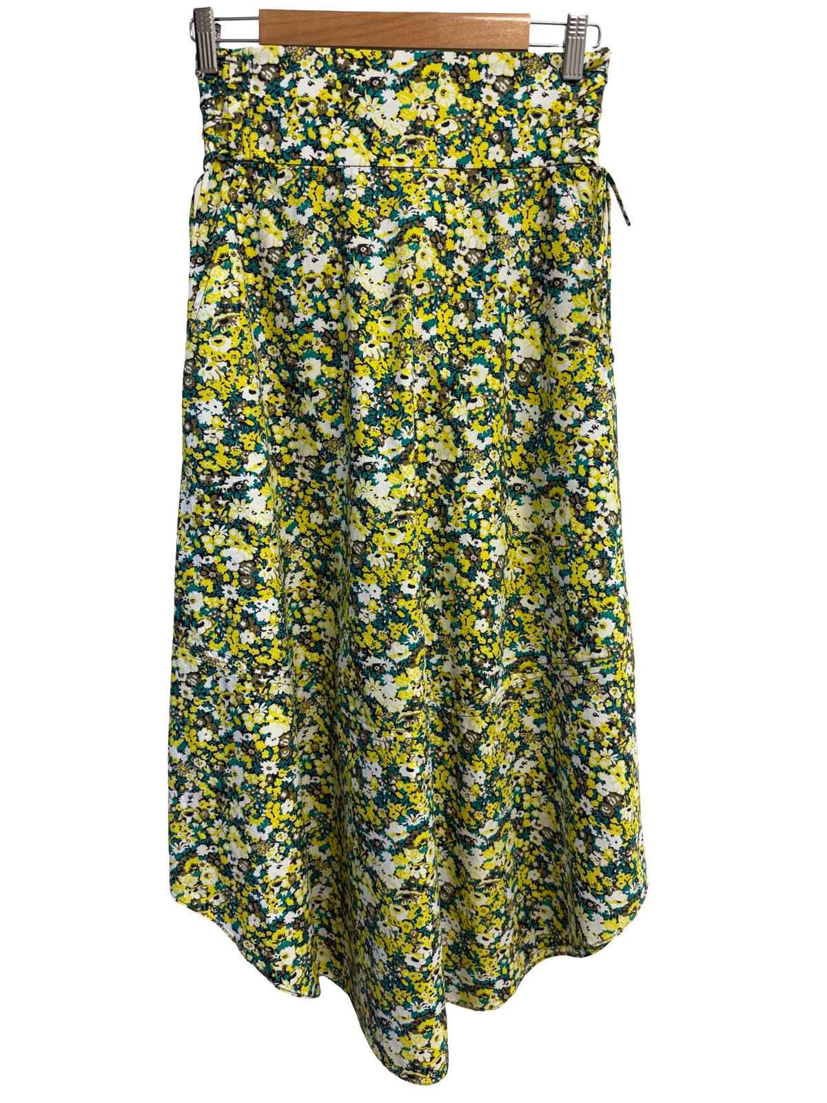 Camilla & Marc Yellow Floral Skirt 8